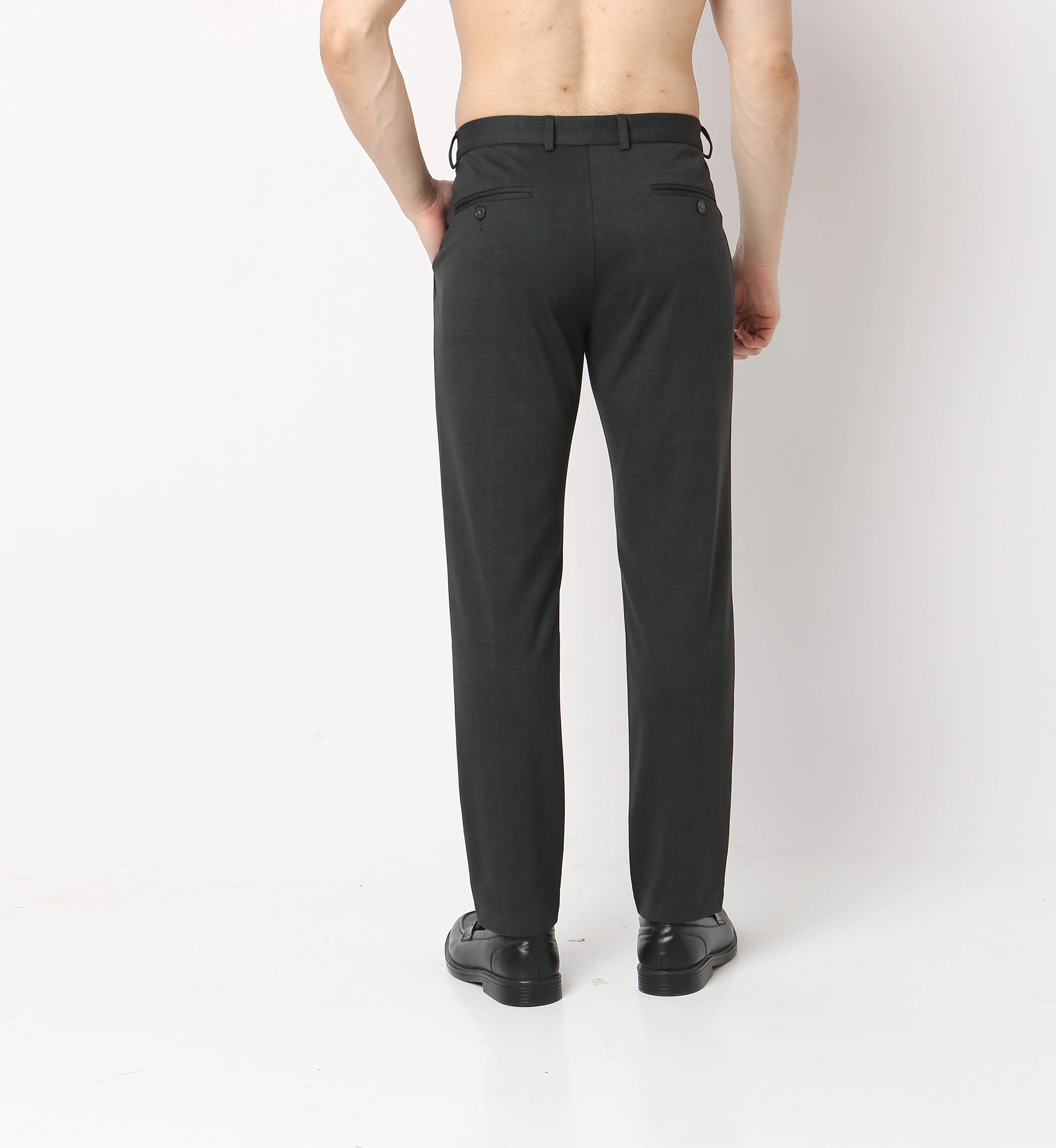 Crop Flex Pants - Ultra-Stretch Travel Friendly Crop Length With Secure Zip Pocket - Image 38