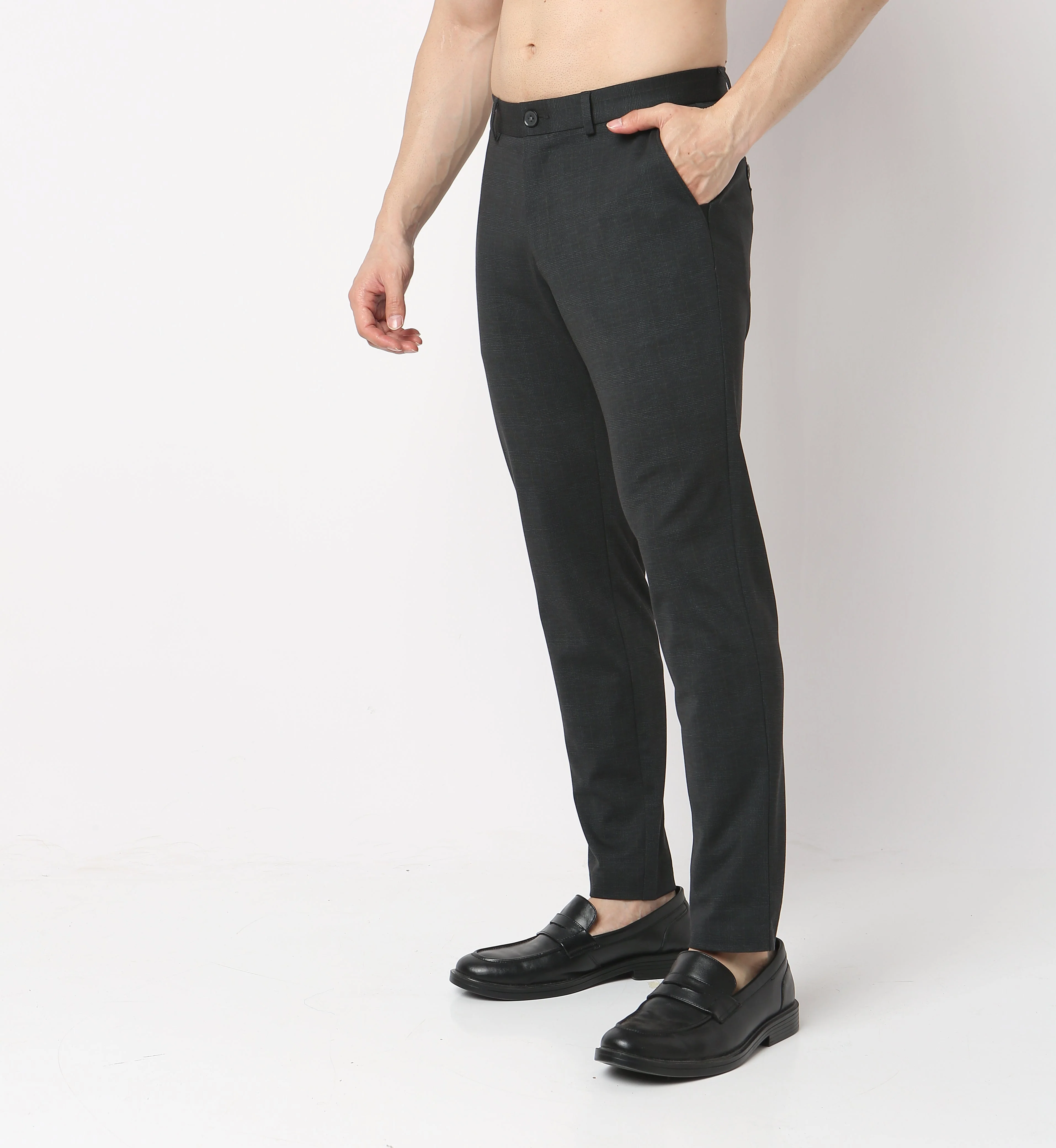 Crop Flex Pants - Ultra-Stretch Travel Friendly Crop Length With Secure Zip Pocket - Image 40