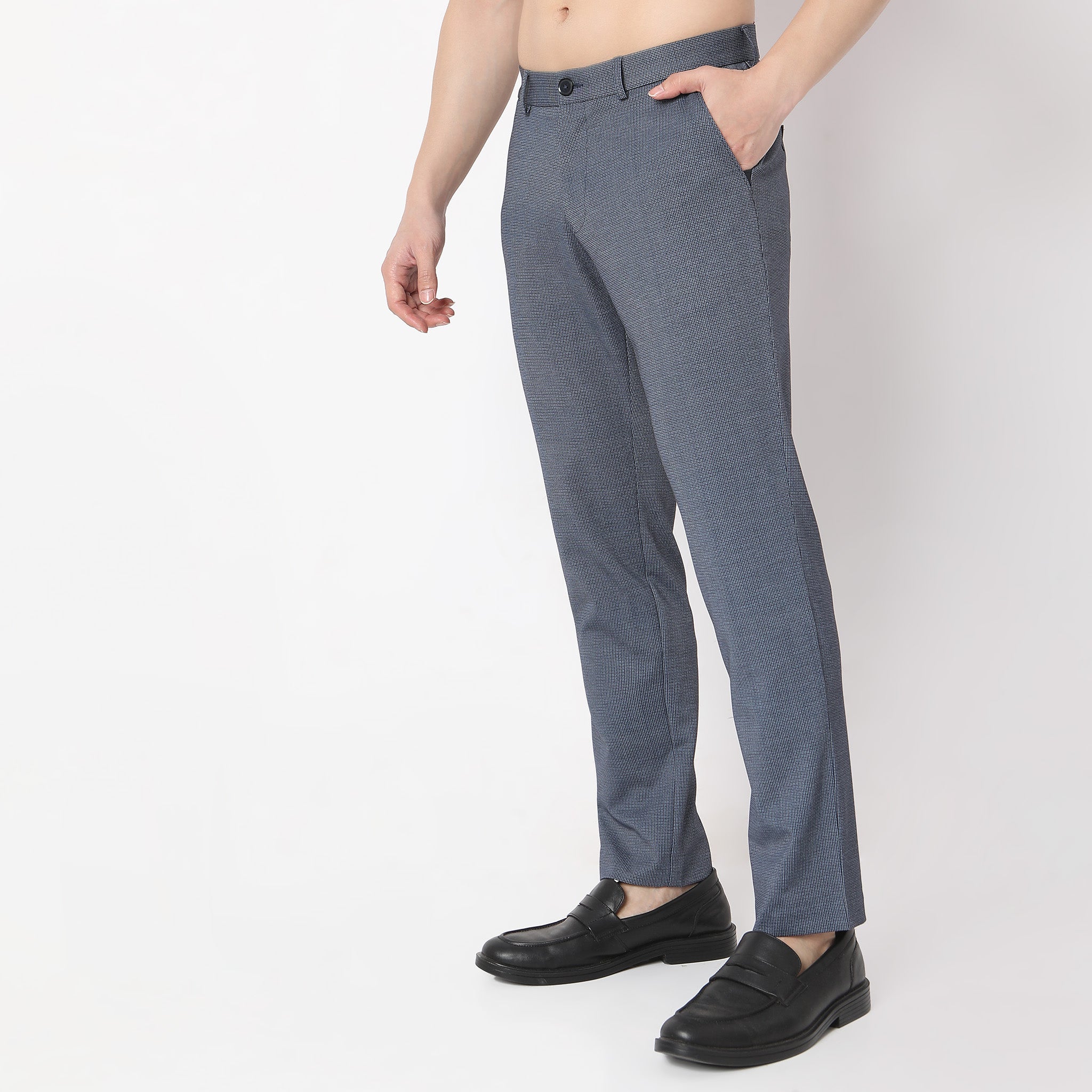 Crop Flex Pants - Ultra-Stretch Travel Friendly Crop Length With Secure Zip Pocket - Image 45