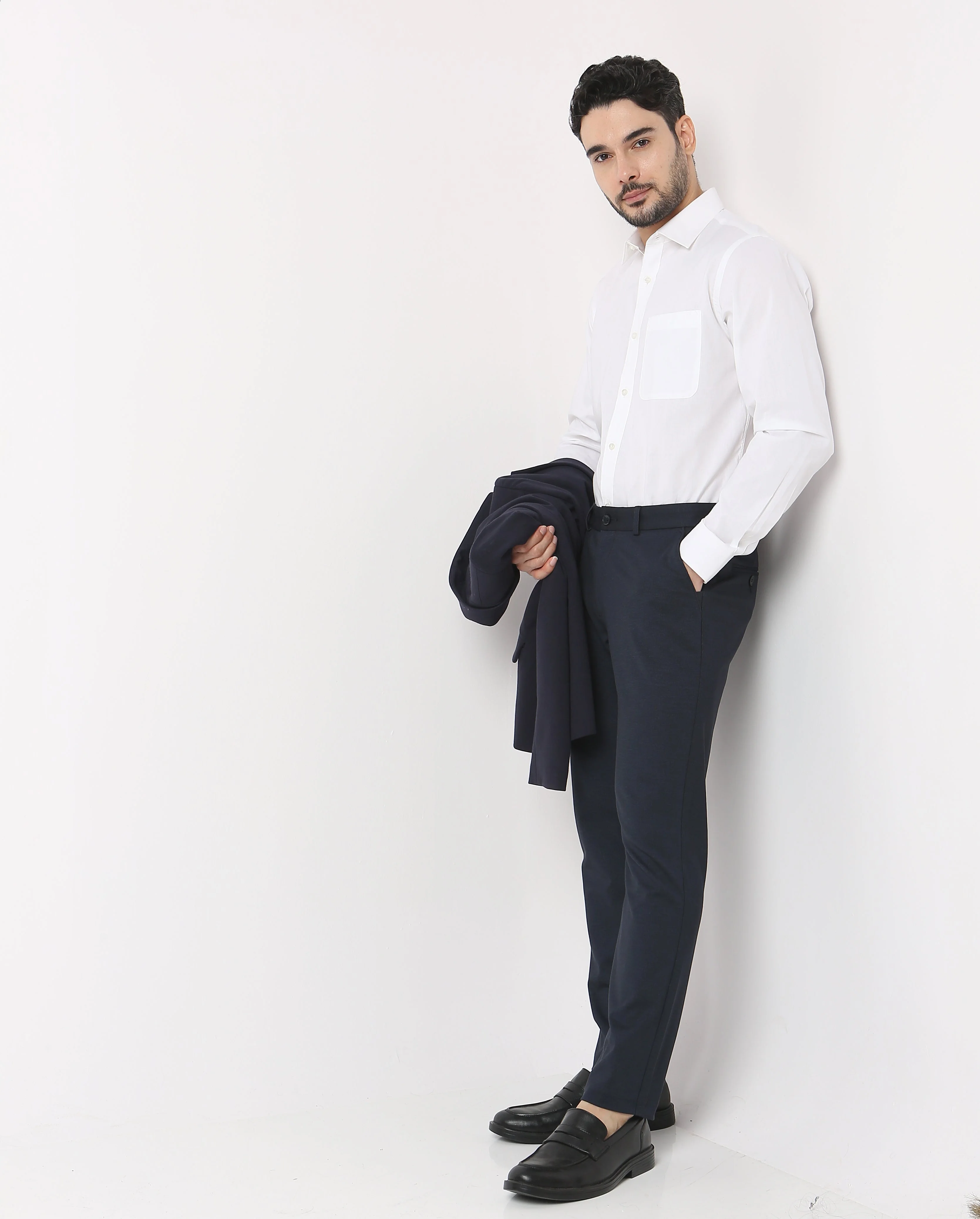 Crop Flex Pants - Ultra-Stretch Travel Friendly Crop Length With Secure Zip Pocket - Image 46