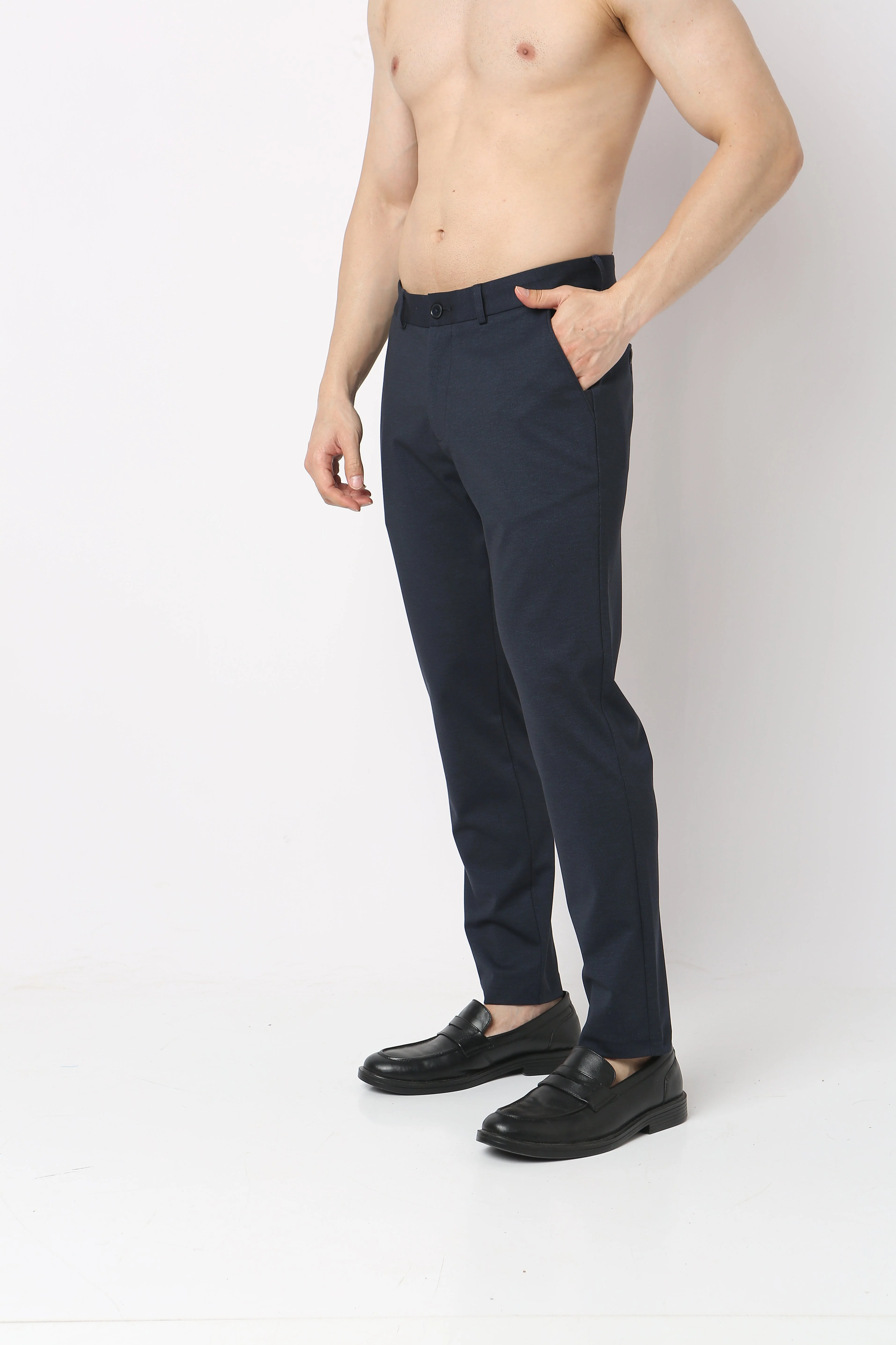 Crop Flex Pants - Ultra-Stretch Travel Friendly Crop Length With Secure Zip Pocket - Image 50