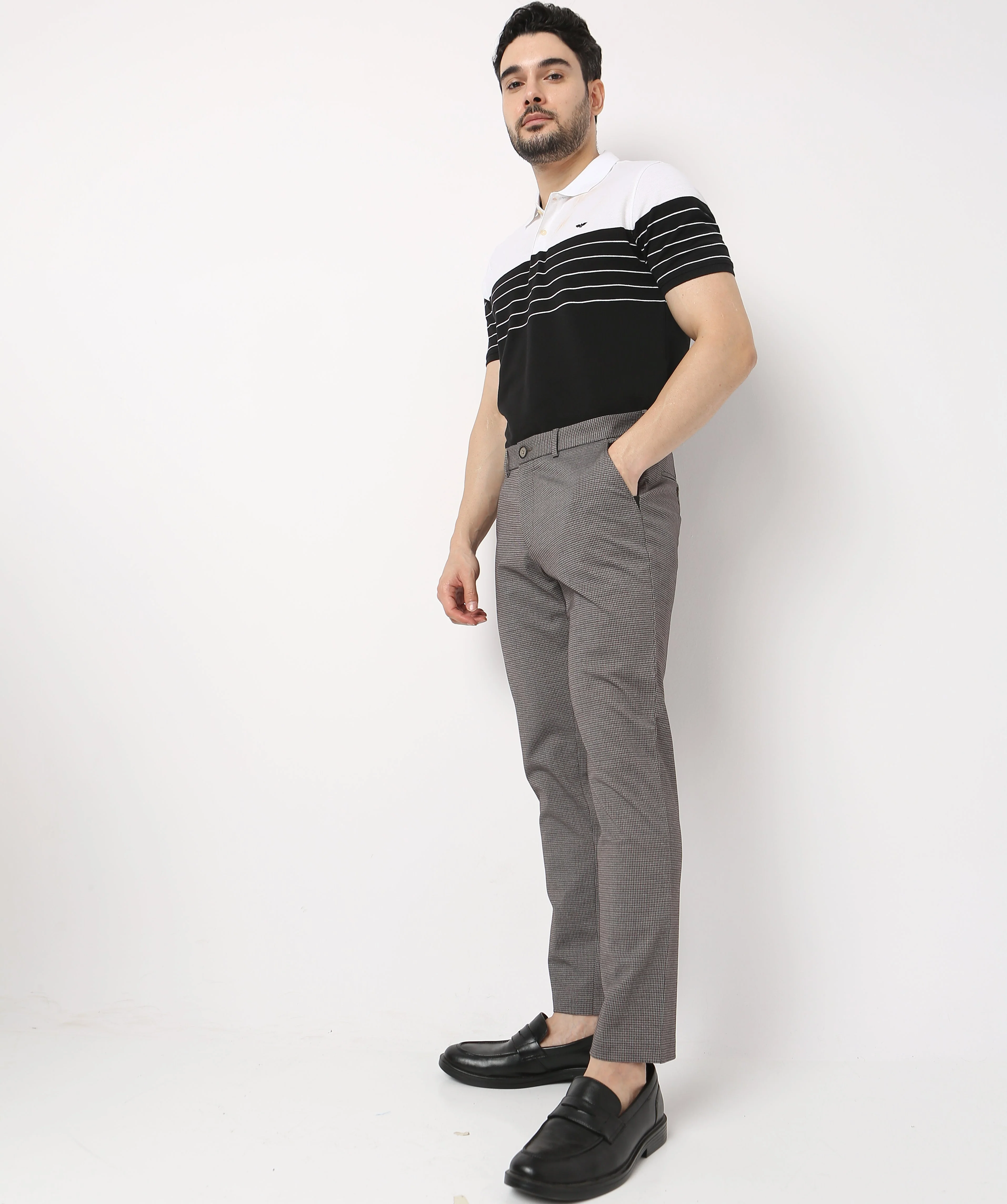 Crop Flex Pants - Ultra-Stretch Travel Friendly Crop Length With Secure Zip Pocket - Image 51