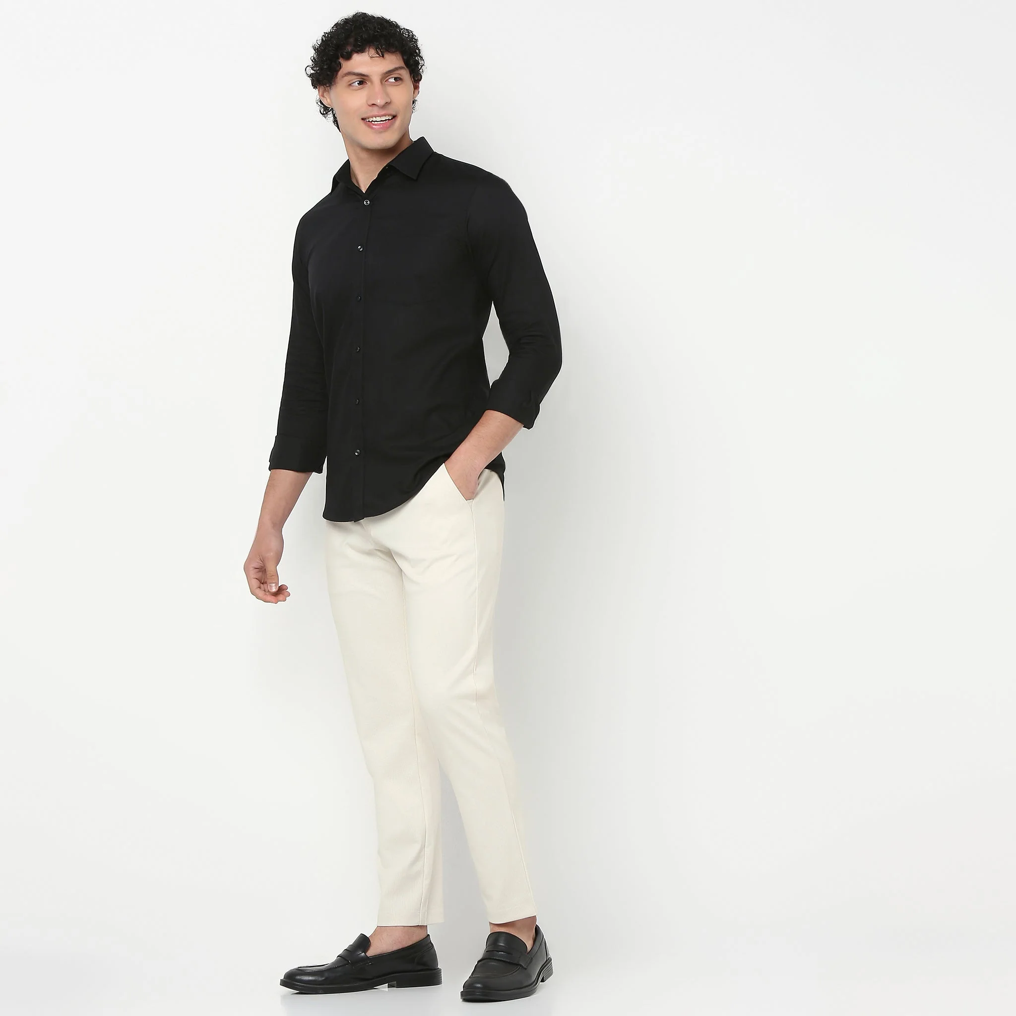 Crop Flex Pants - Ultra-Stretch Travel Friendly Crop Length With Secure Zip Pocket - Image 70