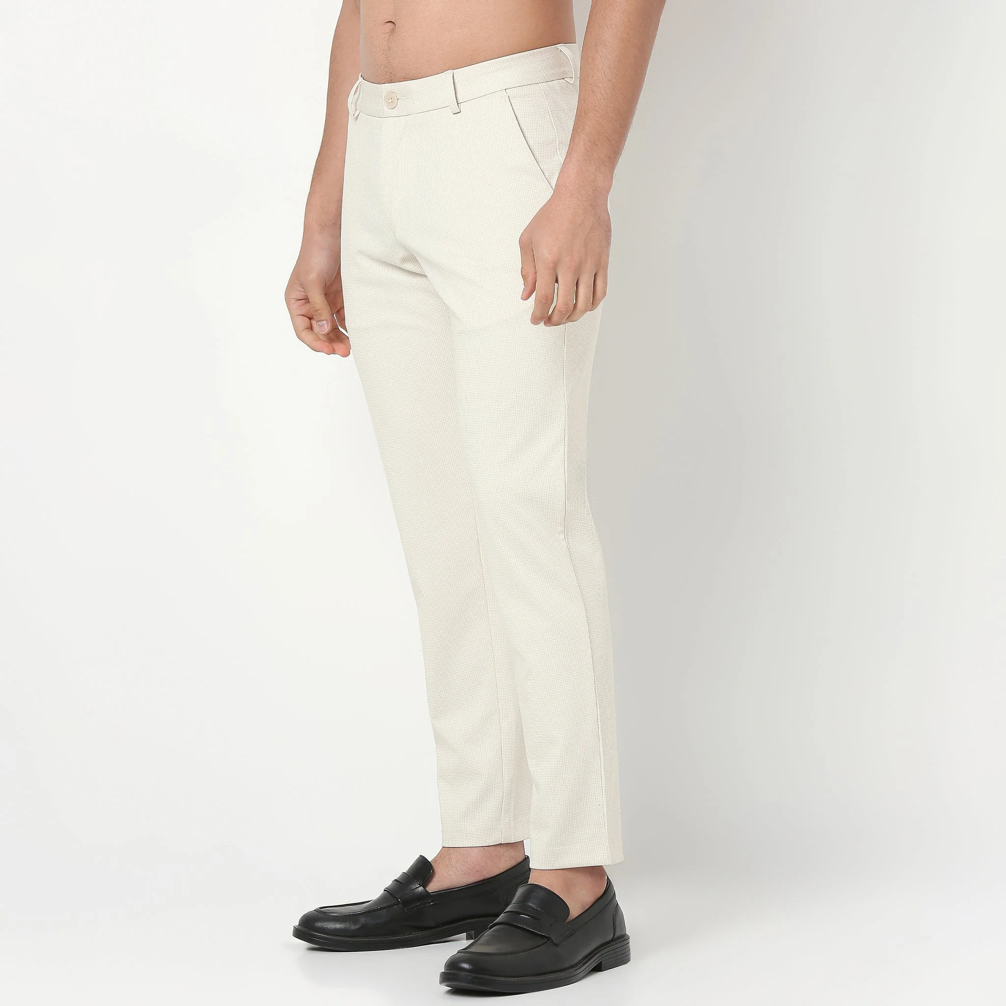 Crop Flex Pants - Ultra-Stretch Travel Friendly Crop Length With Secure Zip Pocket - Image 74