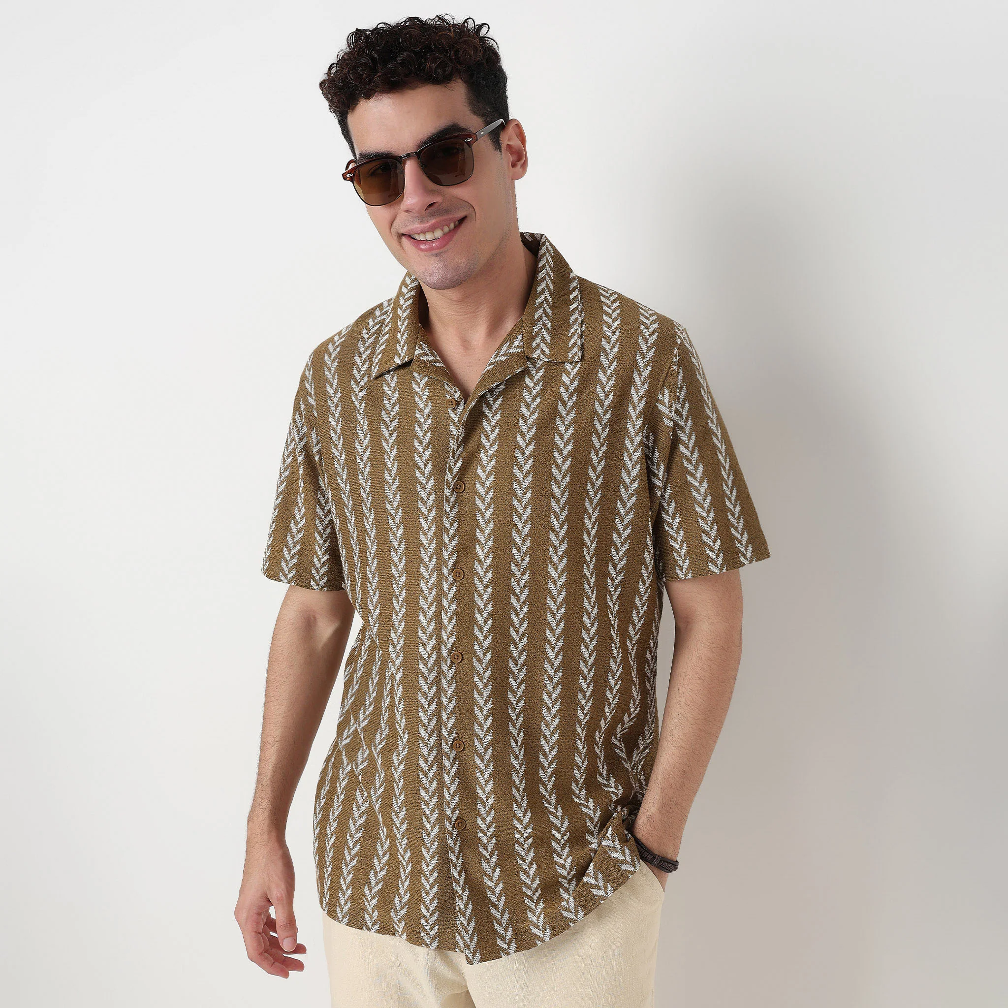 Structured Cuban Shirt - Image 5