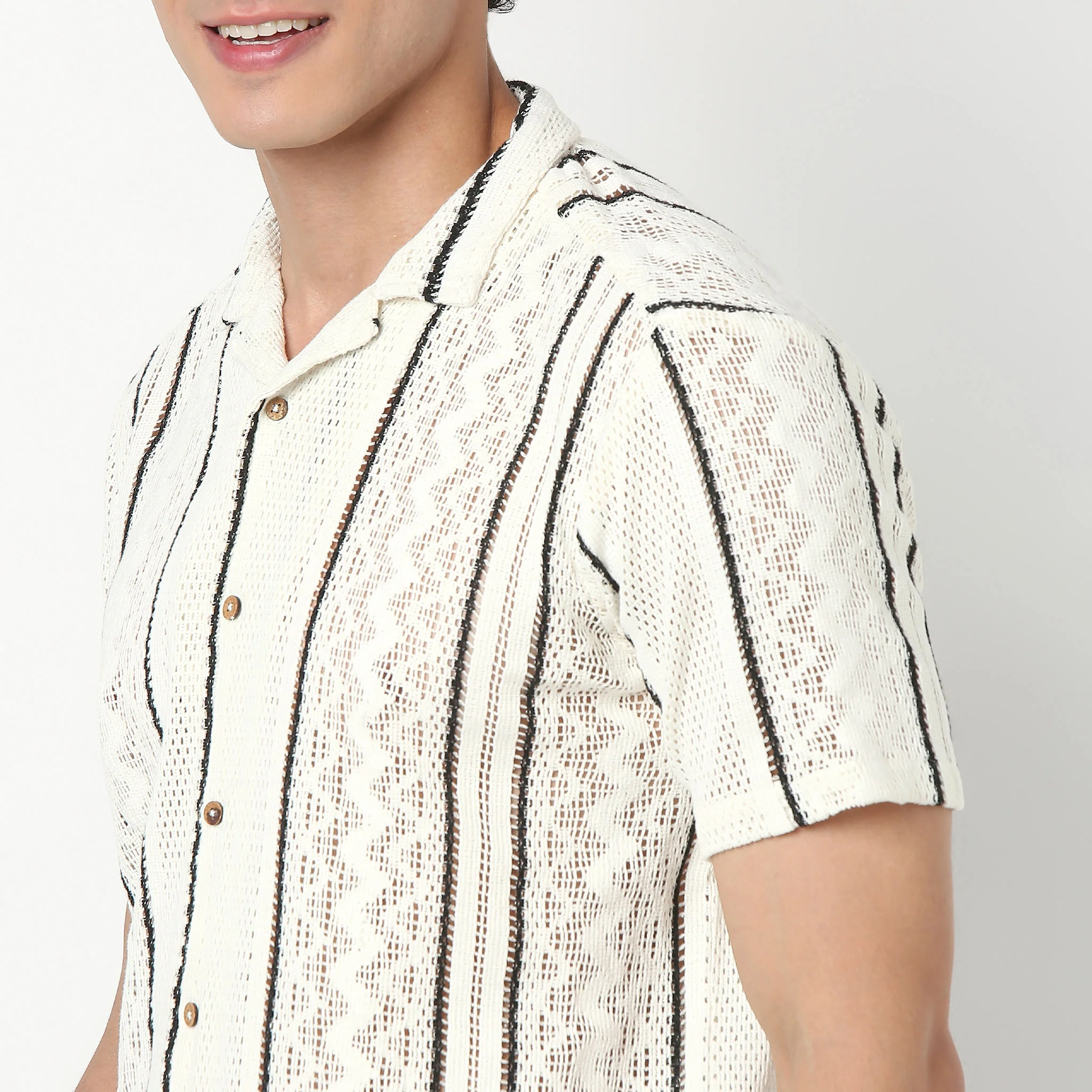 Cuban Stripes Artistry Shirt - Image 4