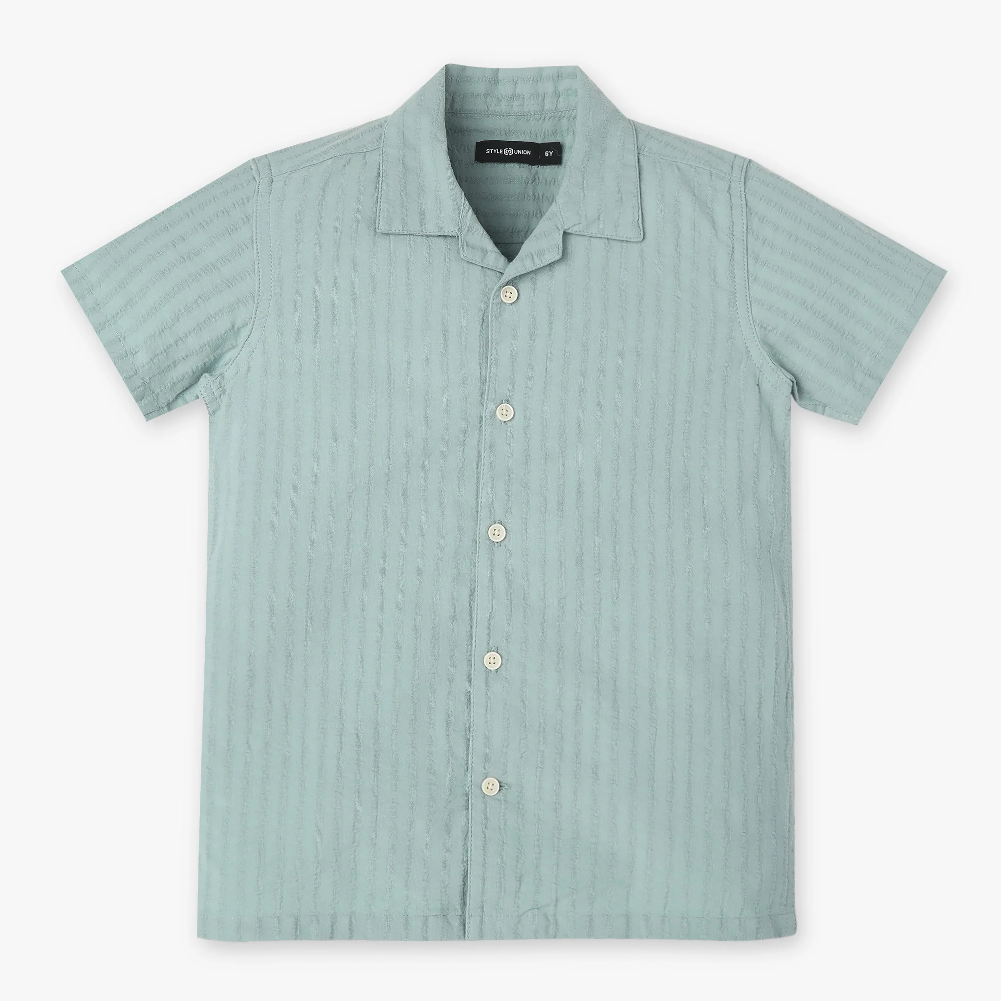 Cut And Sew Boys Shirt