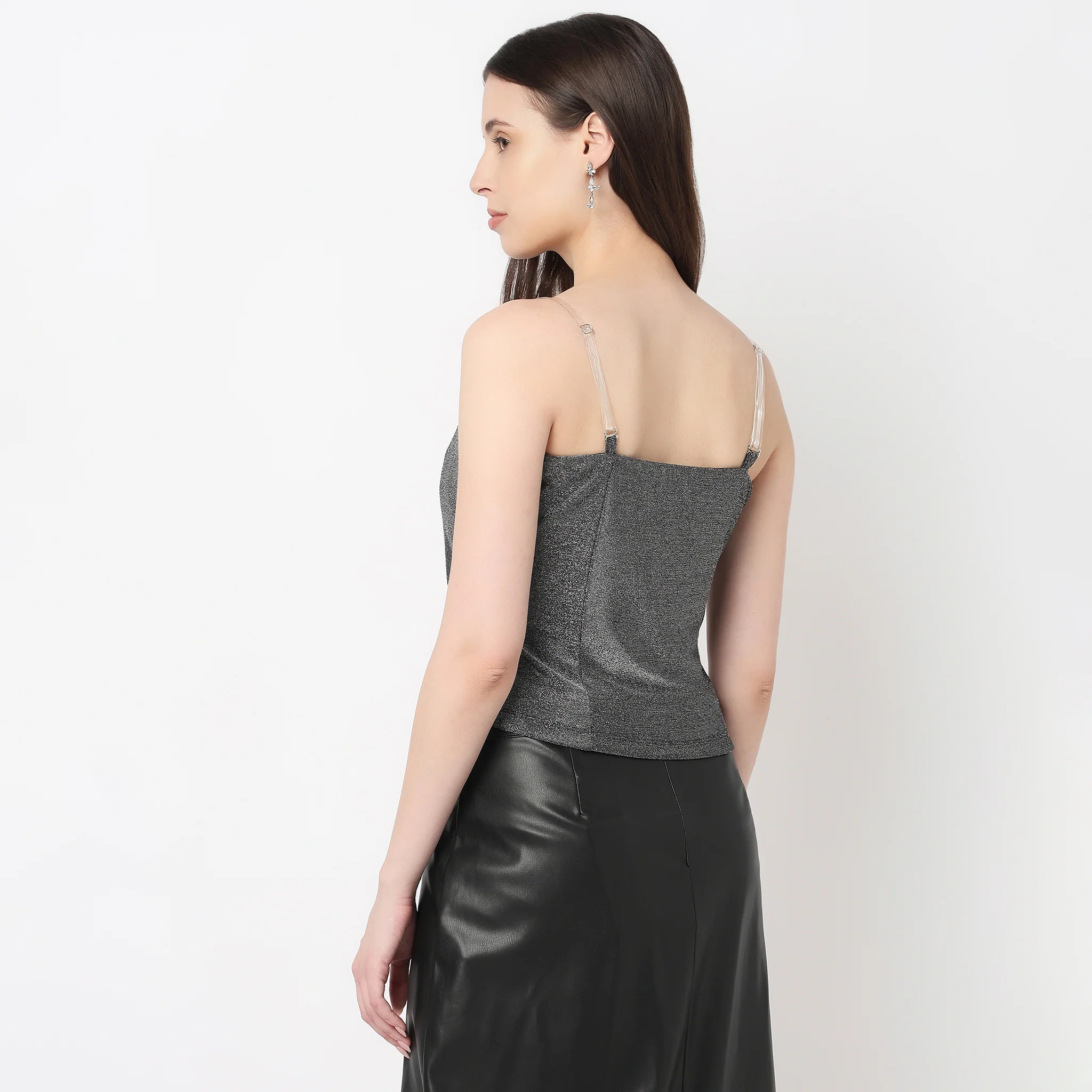 Embellished Square Neck Tube Top - Image 3