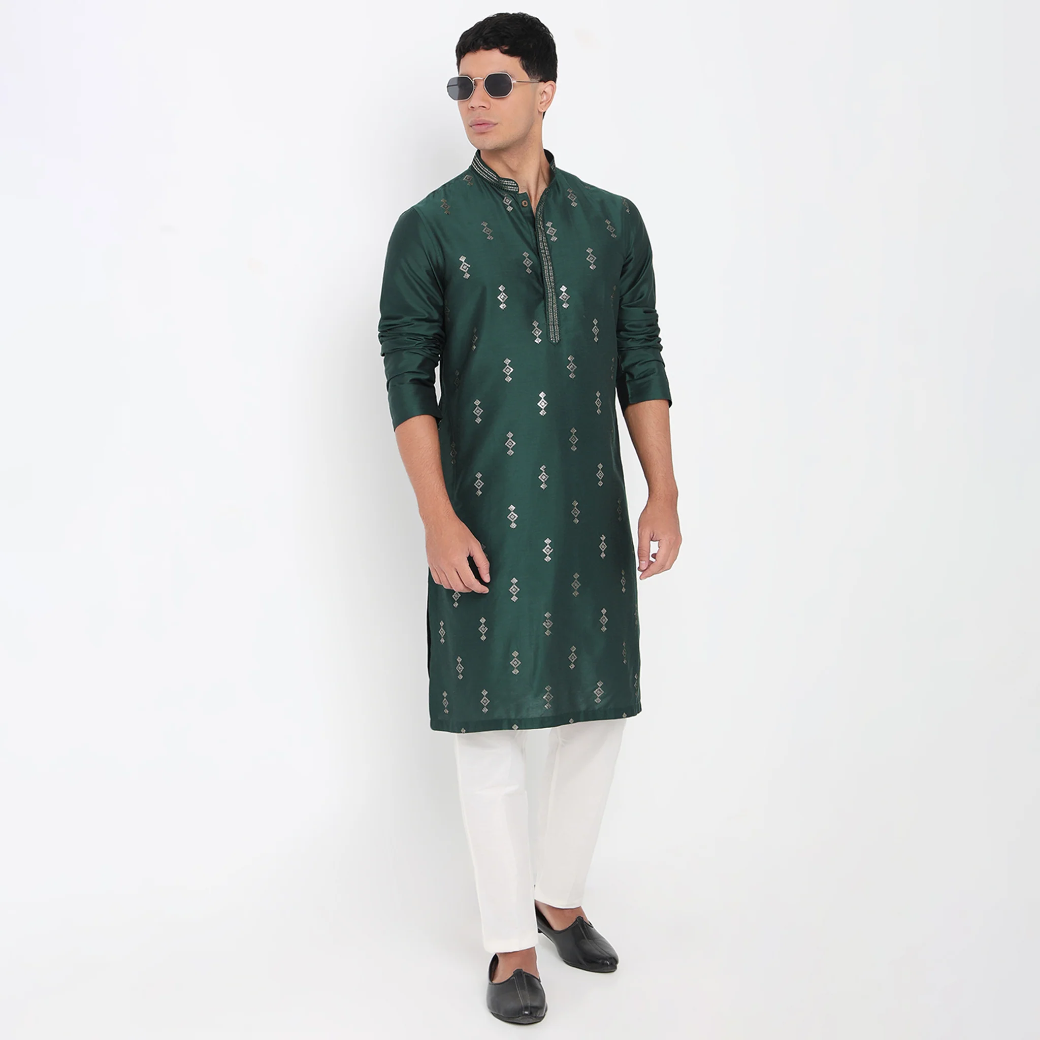 Embroidered Long Kurta