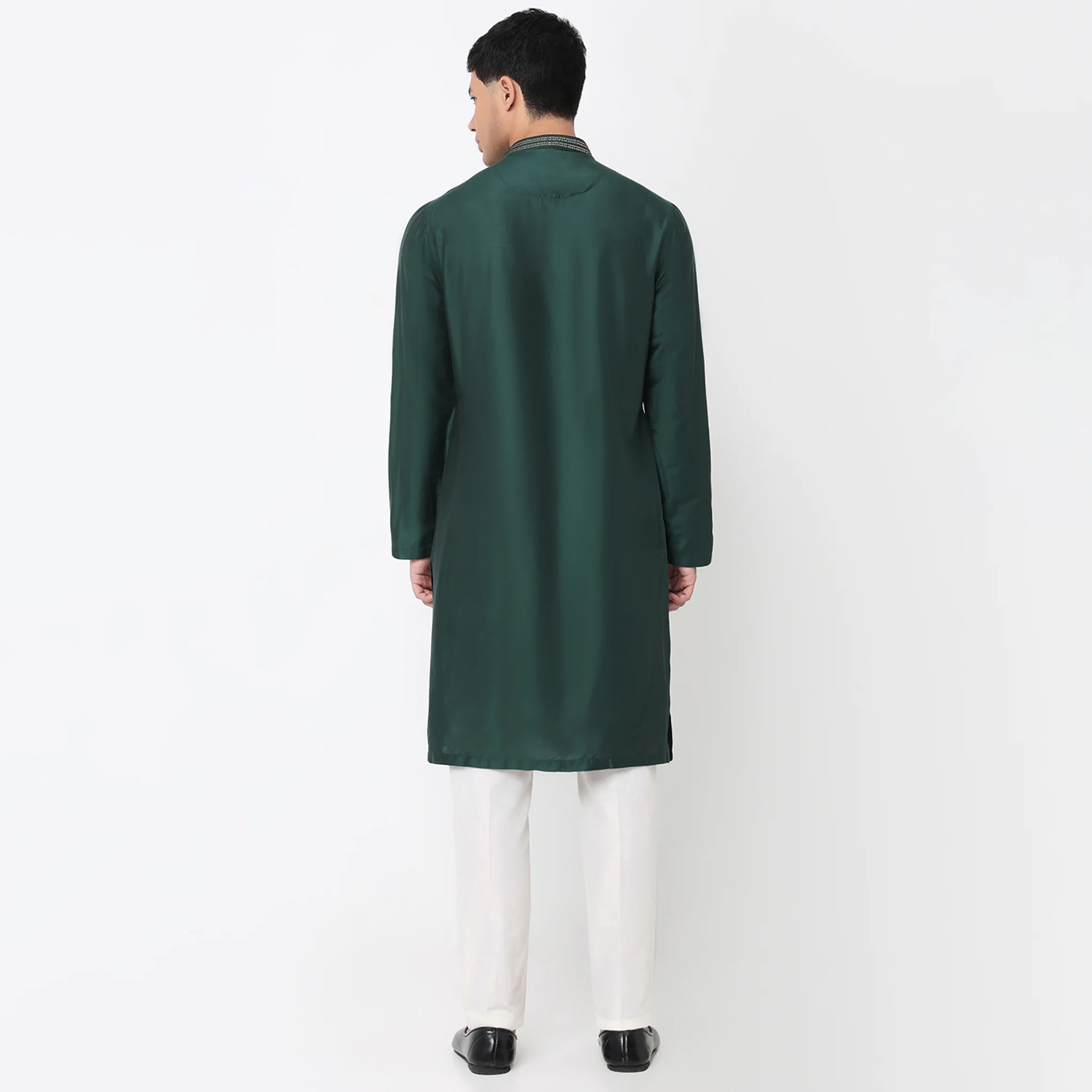 Embroidered Long Kurta - Image 3