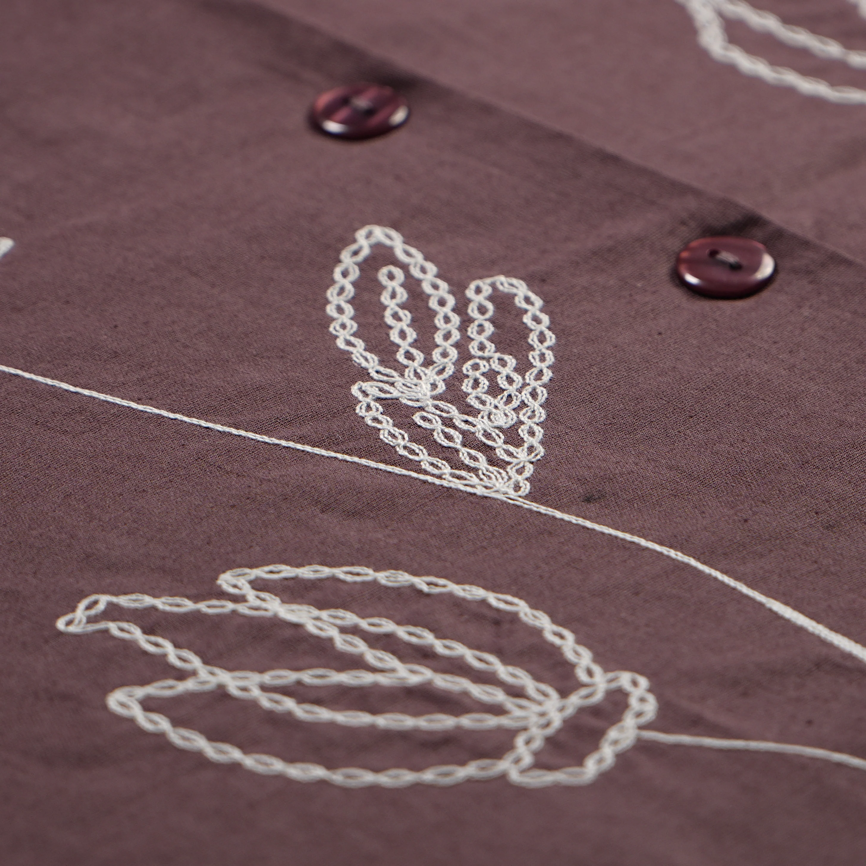 Embroidered Straight Kurta with Pant Set - Image 4