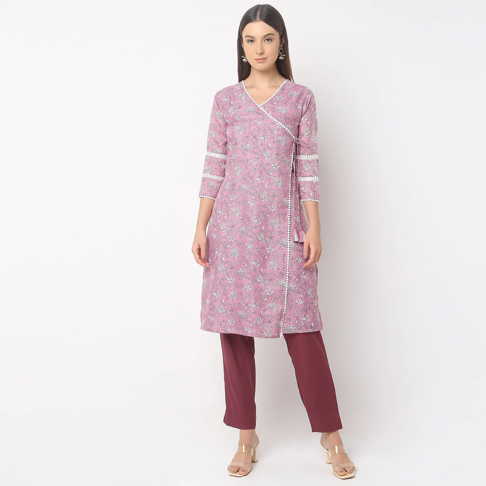Flare Fit Printed Kurta - Image 2