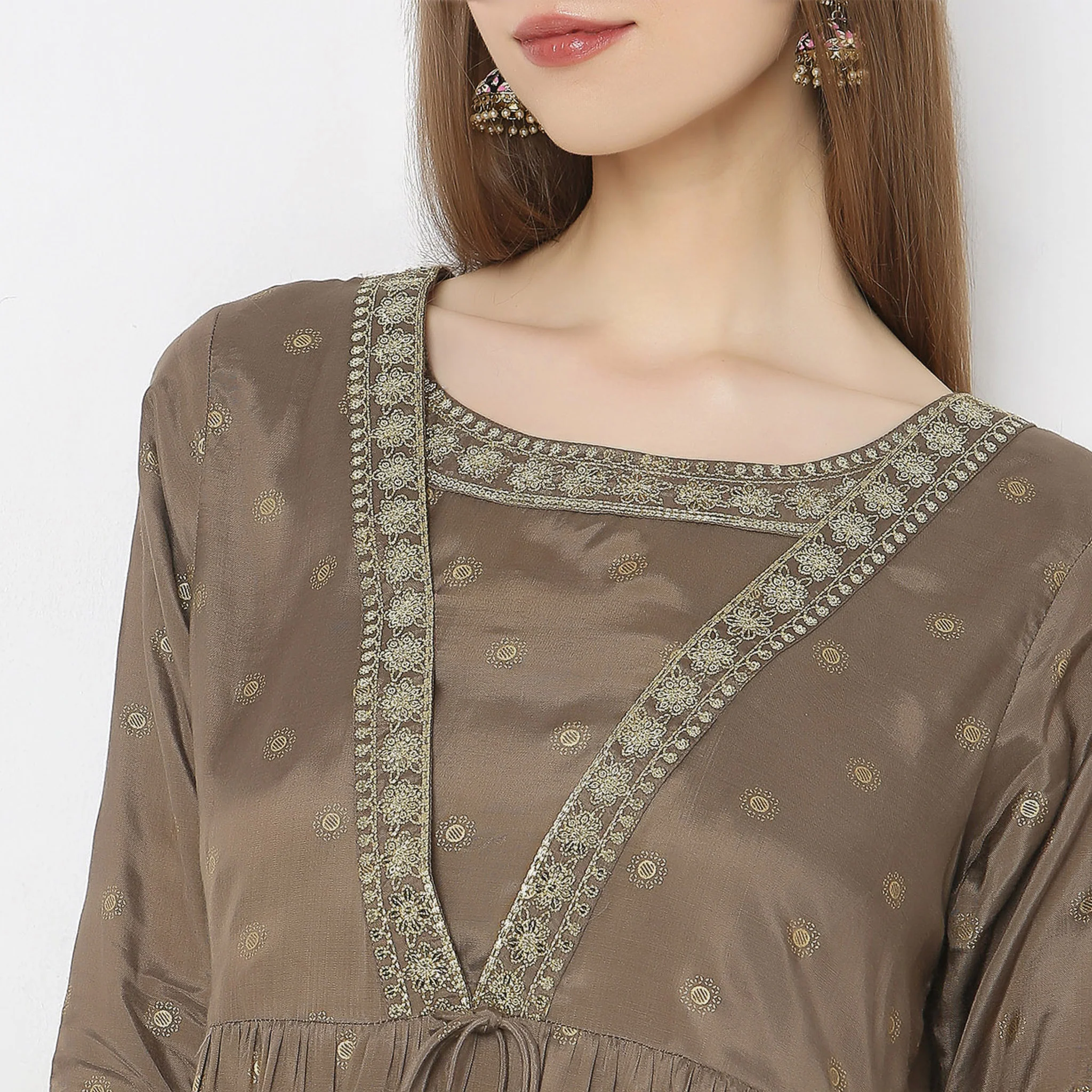 Flare Fit Printed Tunic - Image 4
