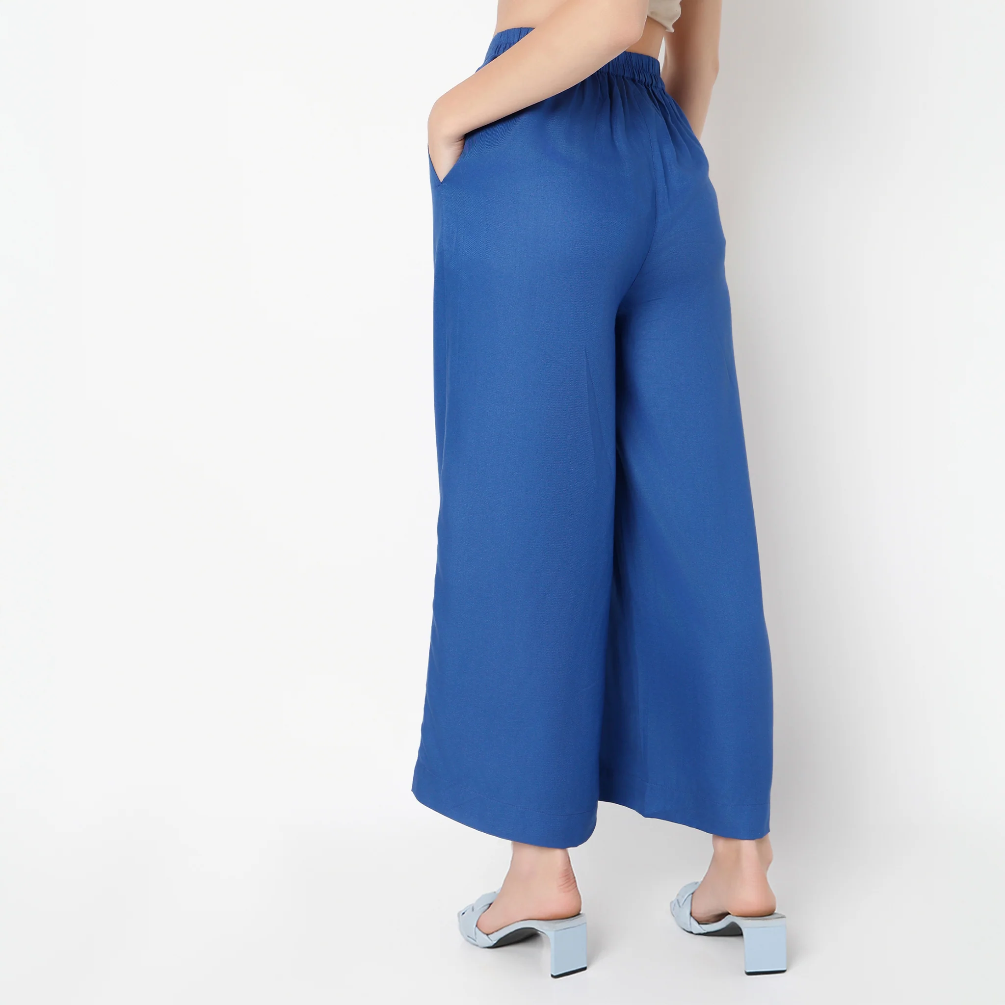 Ankle Length Flared Culottes - Image 17