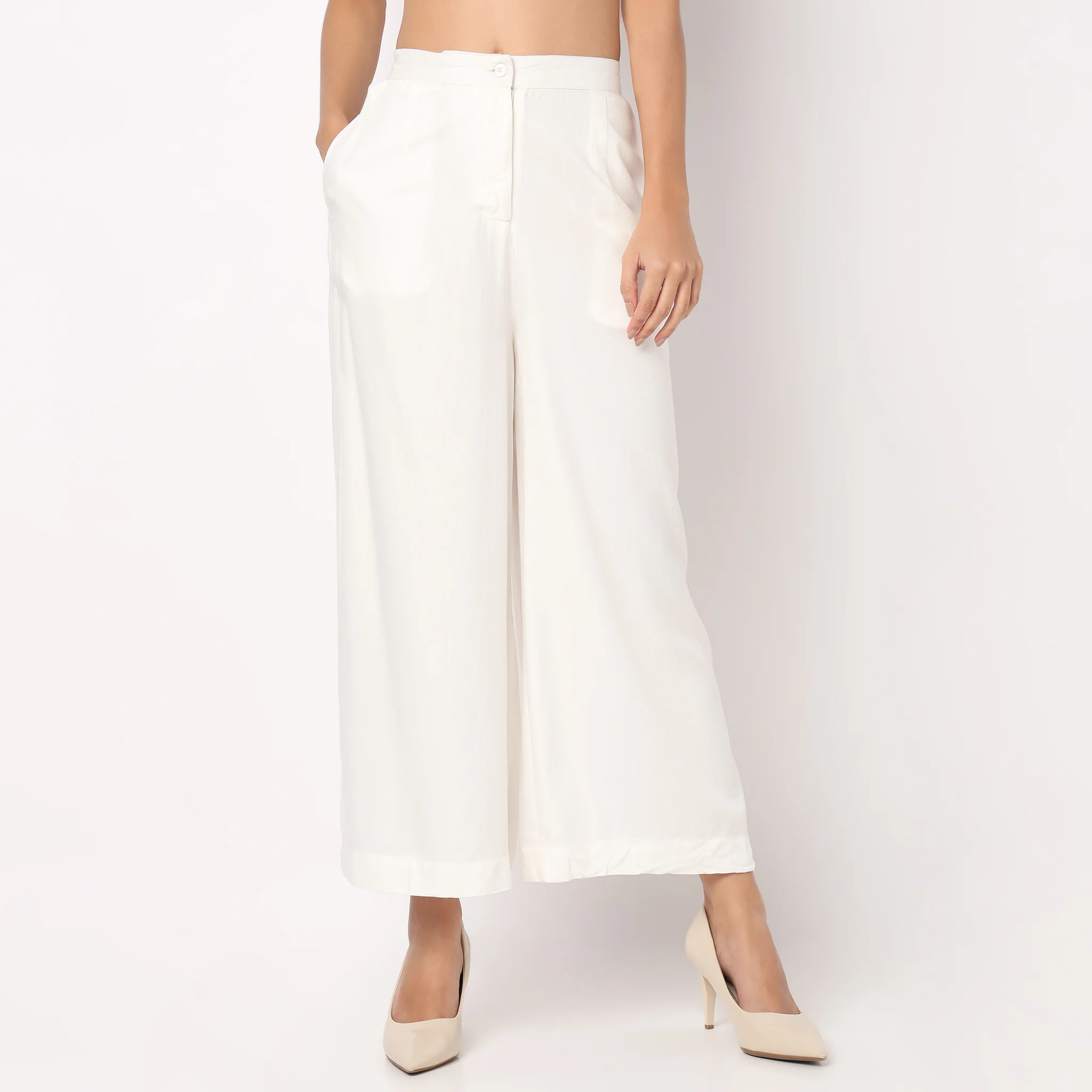 Ankle Length Flared Culottes - Image 7