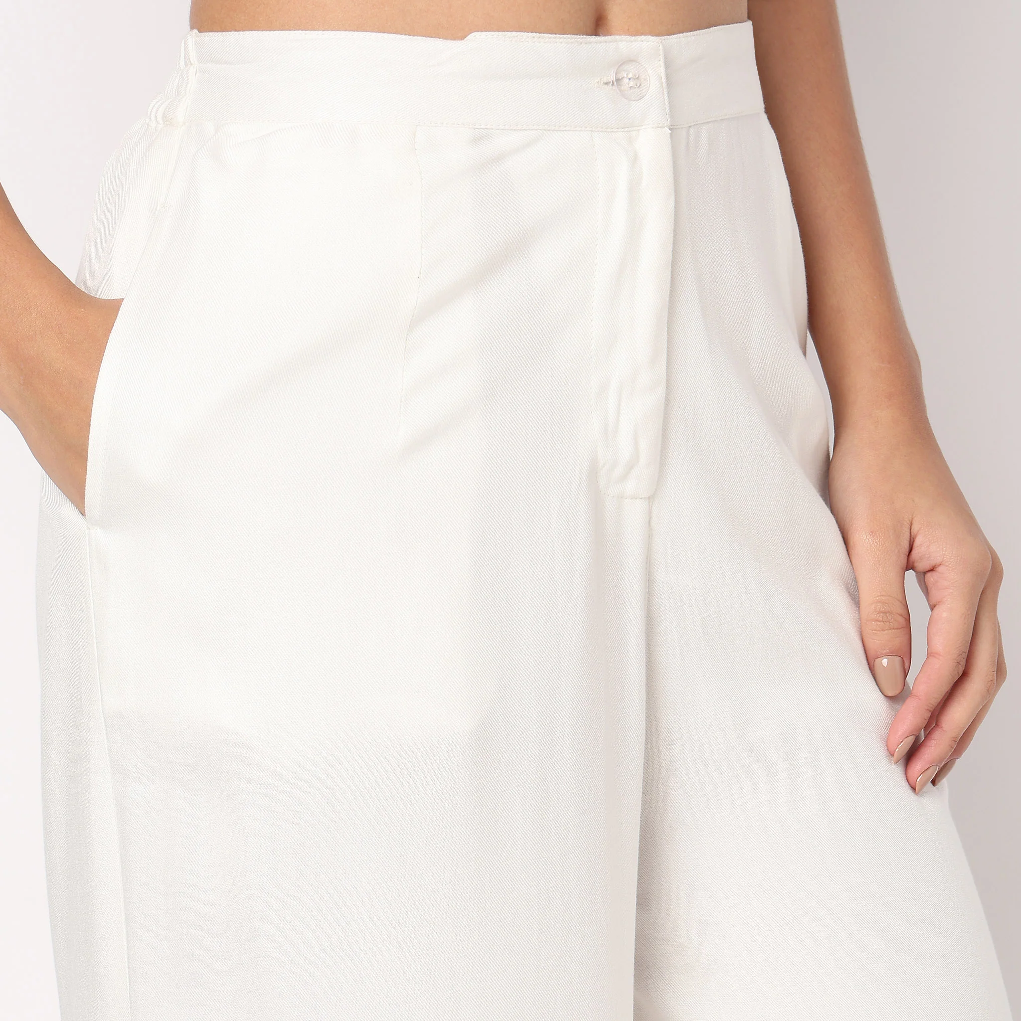 Ankle Length Flared Culottes - Image 9
