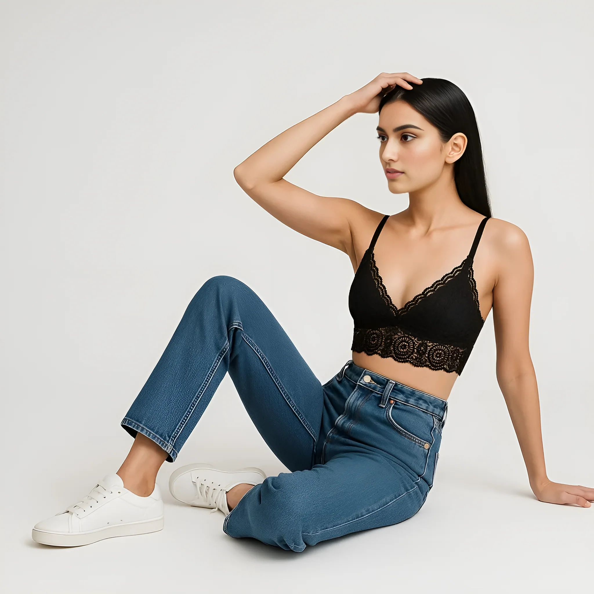 Full Coverage Lace Bralette - Image 6