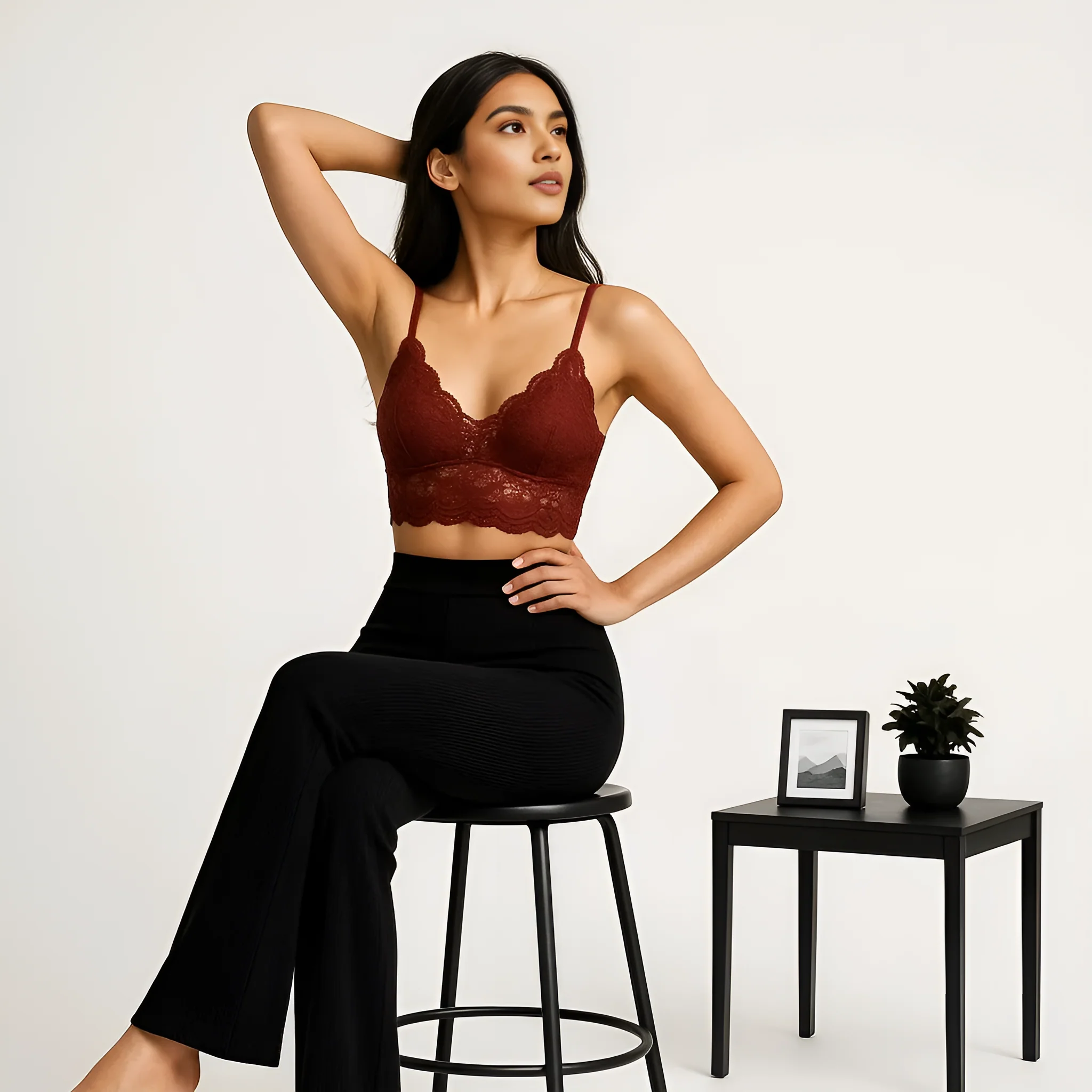 Full Coverage Lace Bralette - Image 7