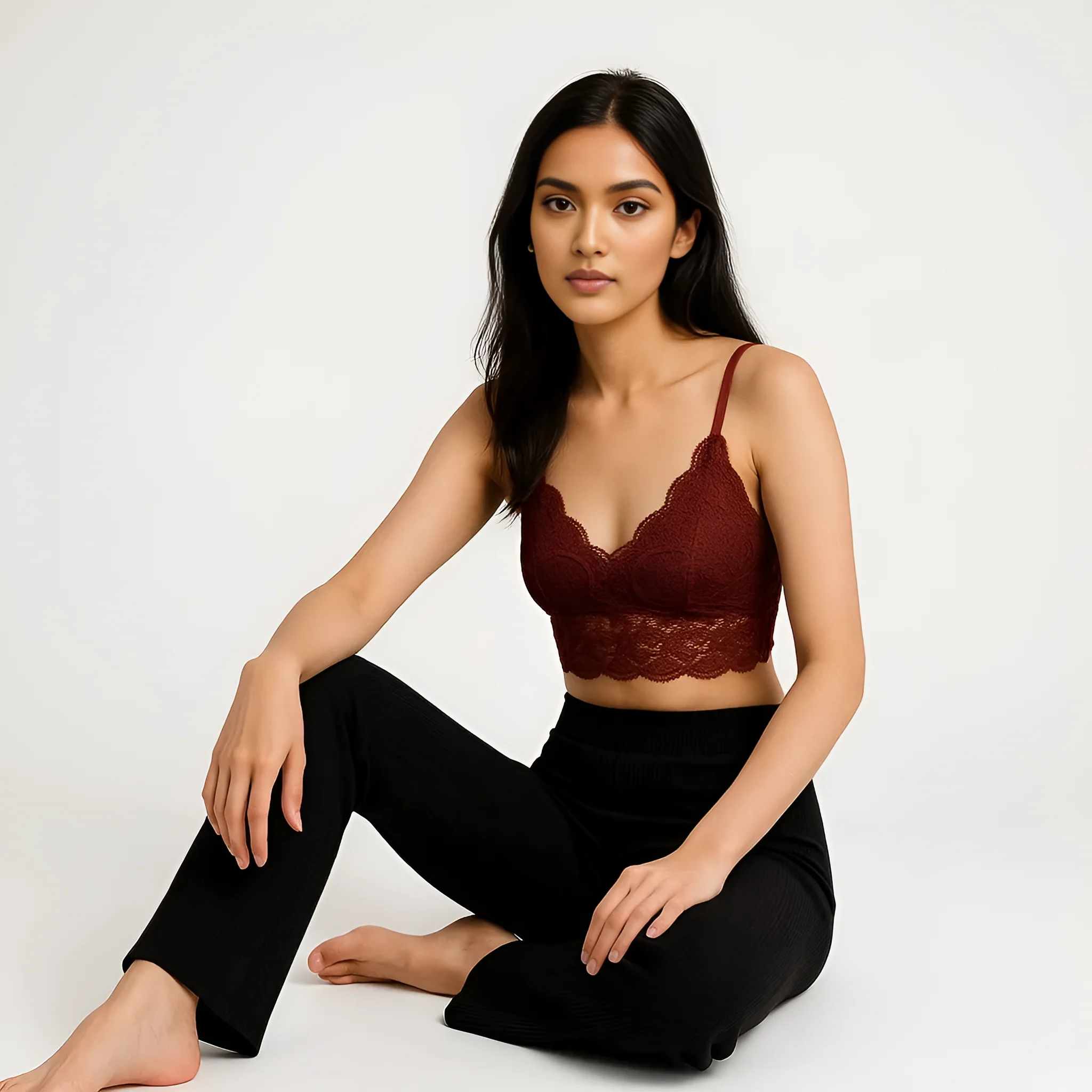 Full Coverage Lace Bralette - Image 8