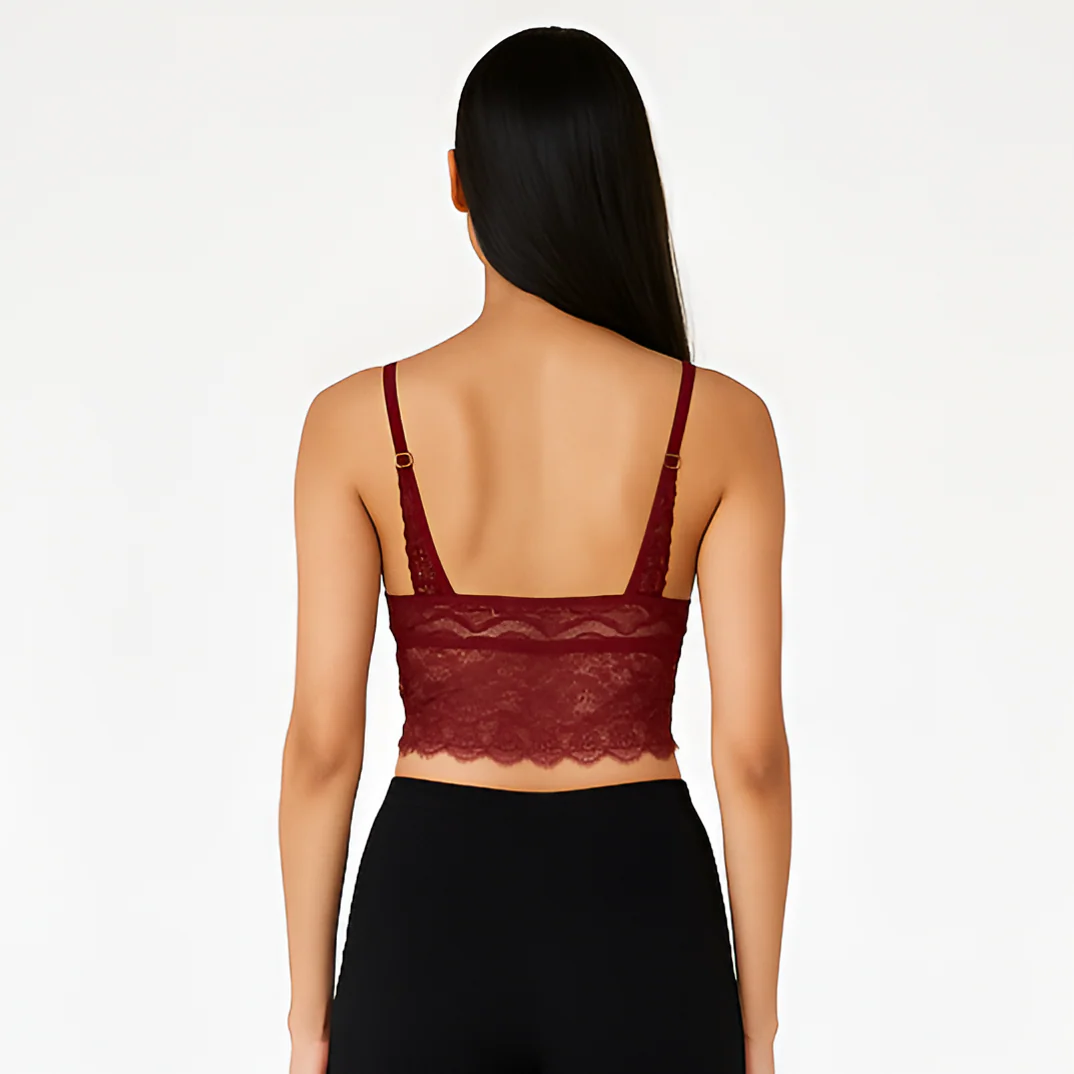 Full Coverage Lace Bralette - Image 9