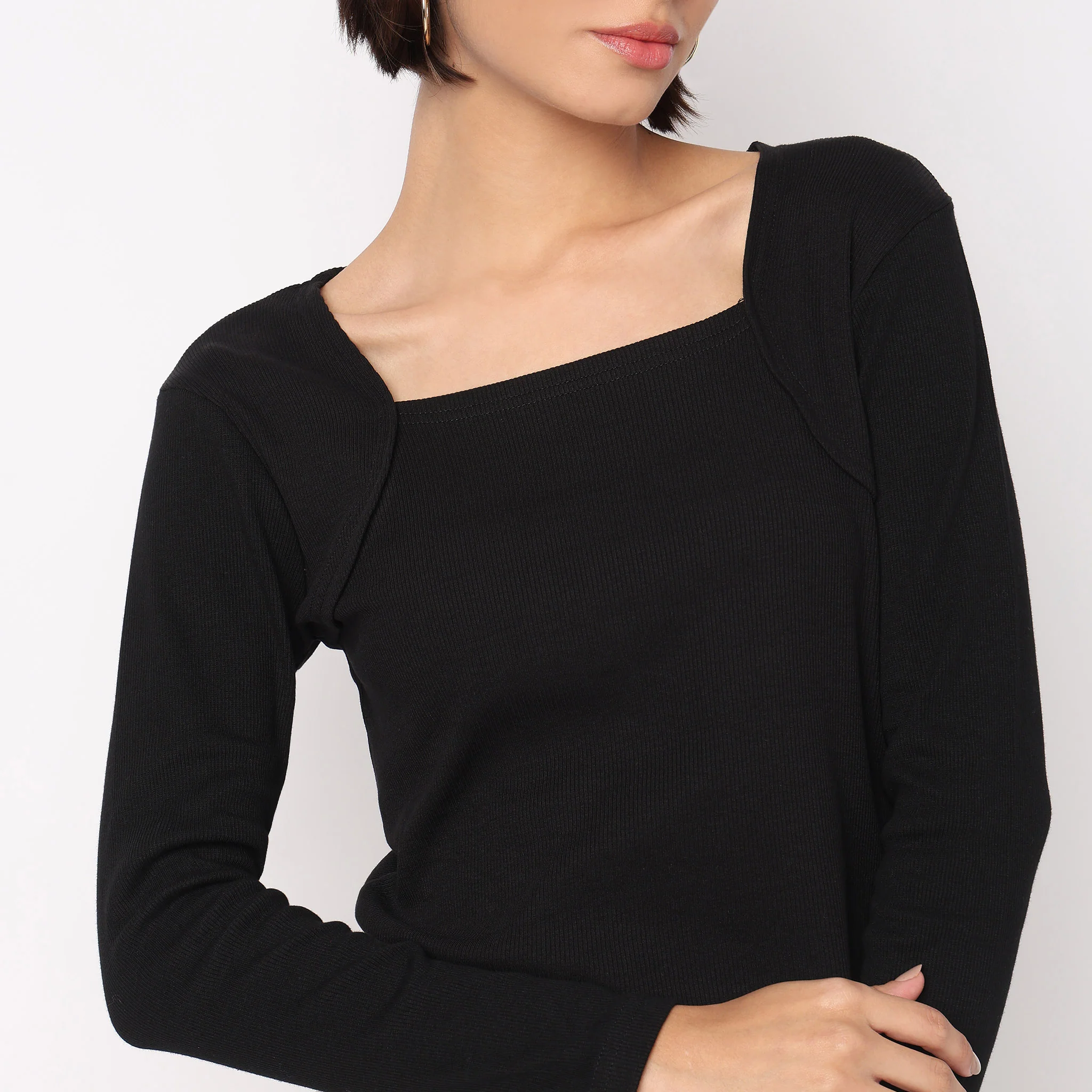 Full Sleeve Betty Crop T-Shirt - Image 4