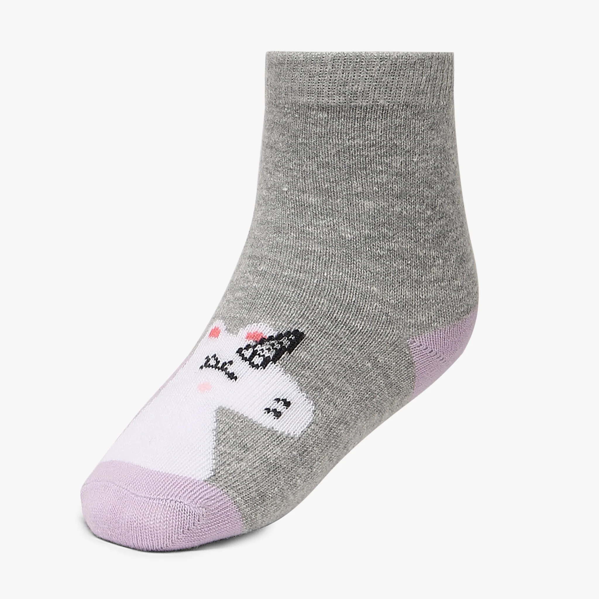 Girls Ankle Length Printed Socks (Pack of 2) - Image 4