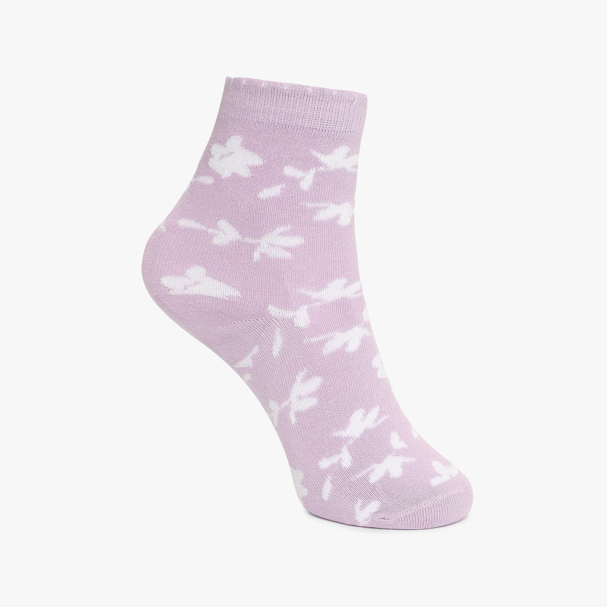 Girls Ankle Length Printed Socks (Pack of 2) - Image 8