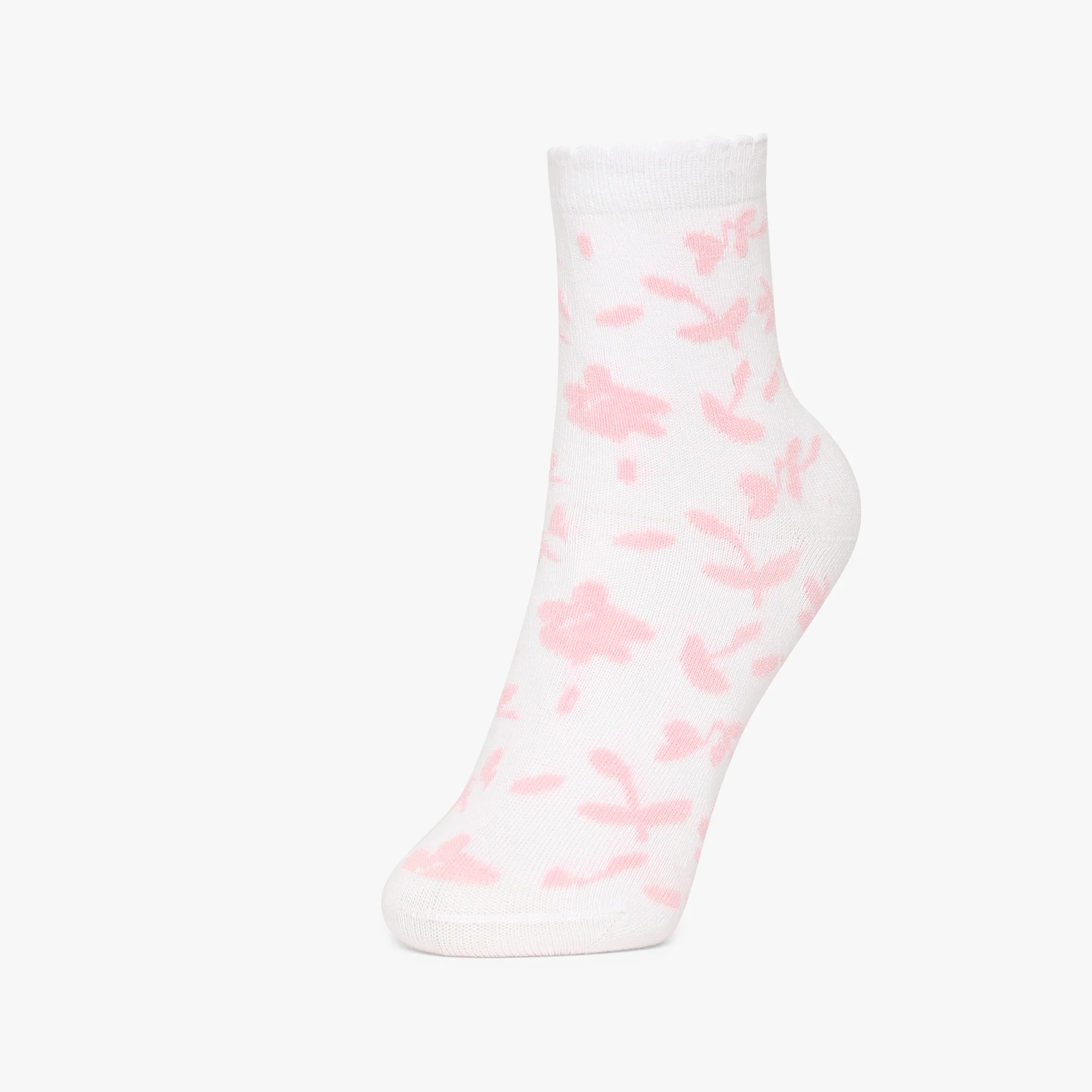 Girls Ankle Length Printed Socks (Pack of 2) - Image 7
