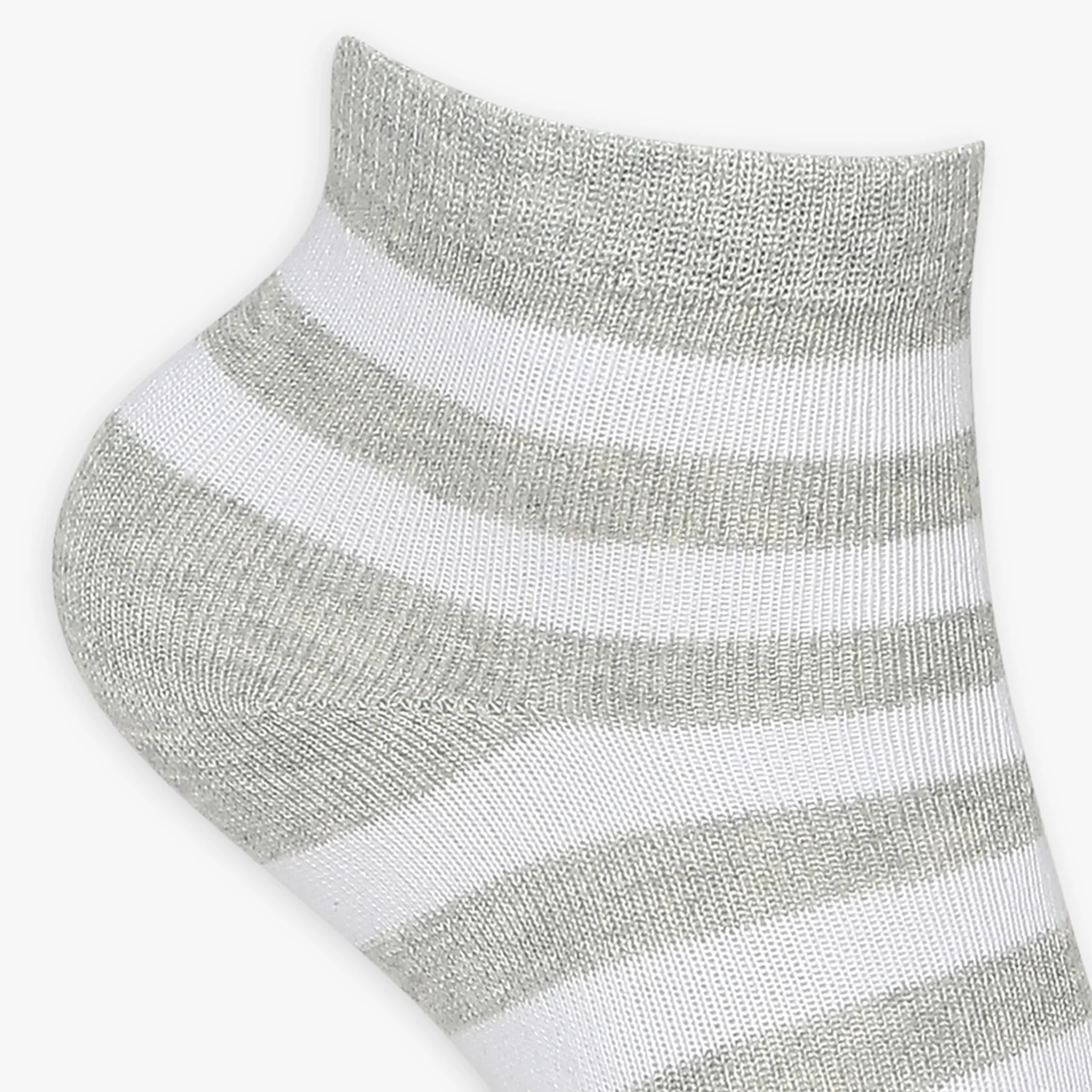 Girls Ankle Length Striped Socks (Pack of 2) - Image 3