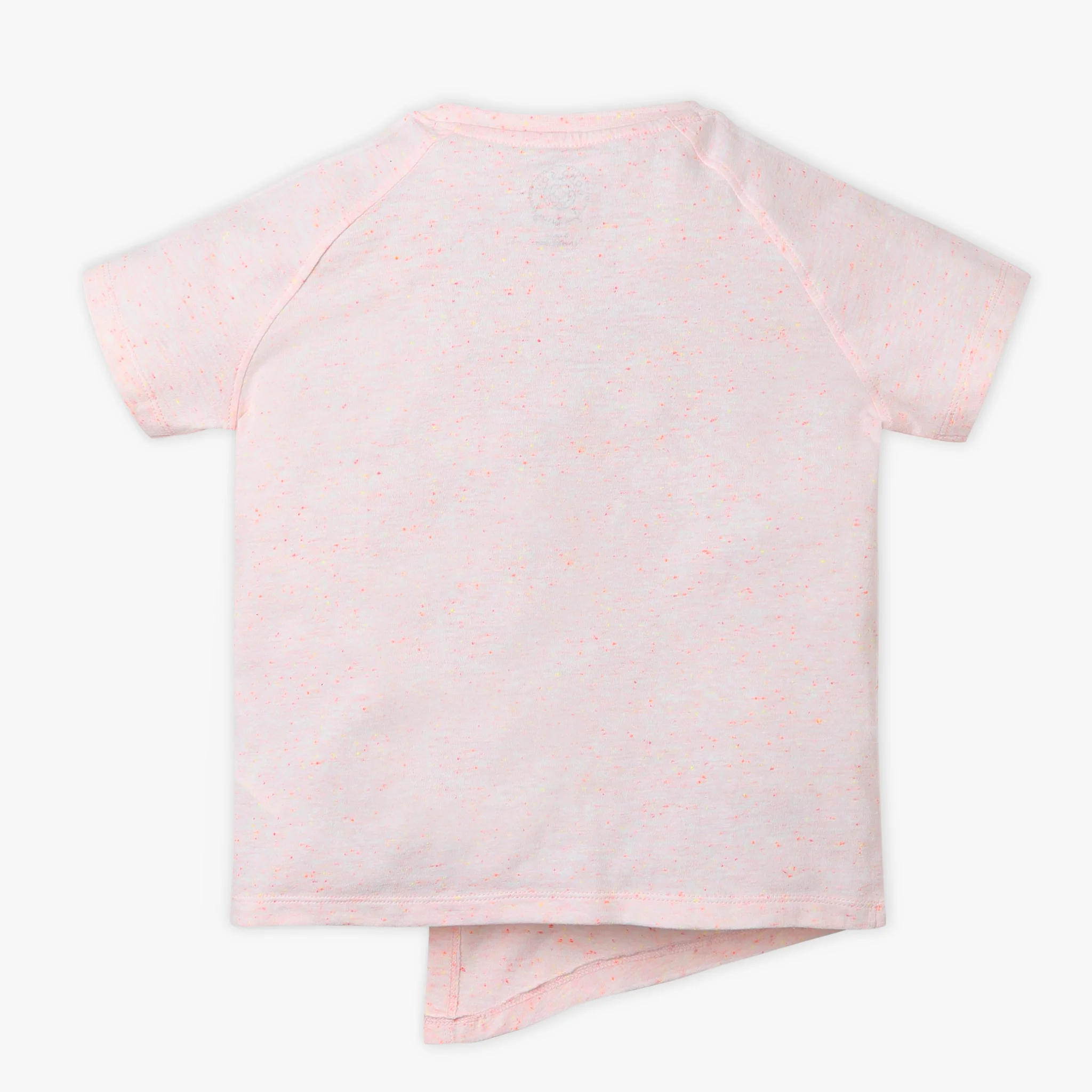 Girls Boxy Fit Printed Crew Neck Weekend Crop T-Shirt - Image 2