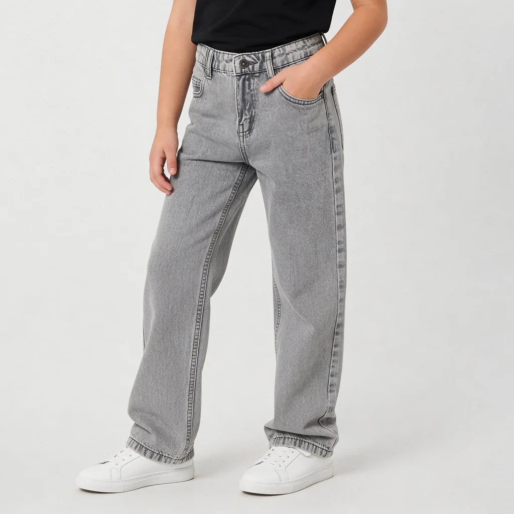 Girls Classic Straight Fit Denim - Image 5