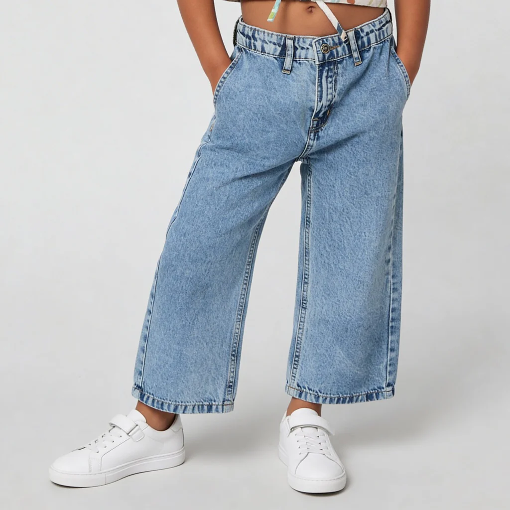 Girls Classic Straight Fit Denim - Image 7