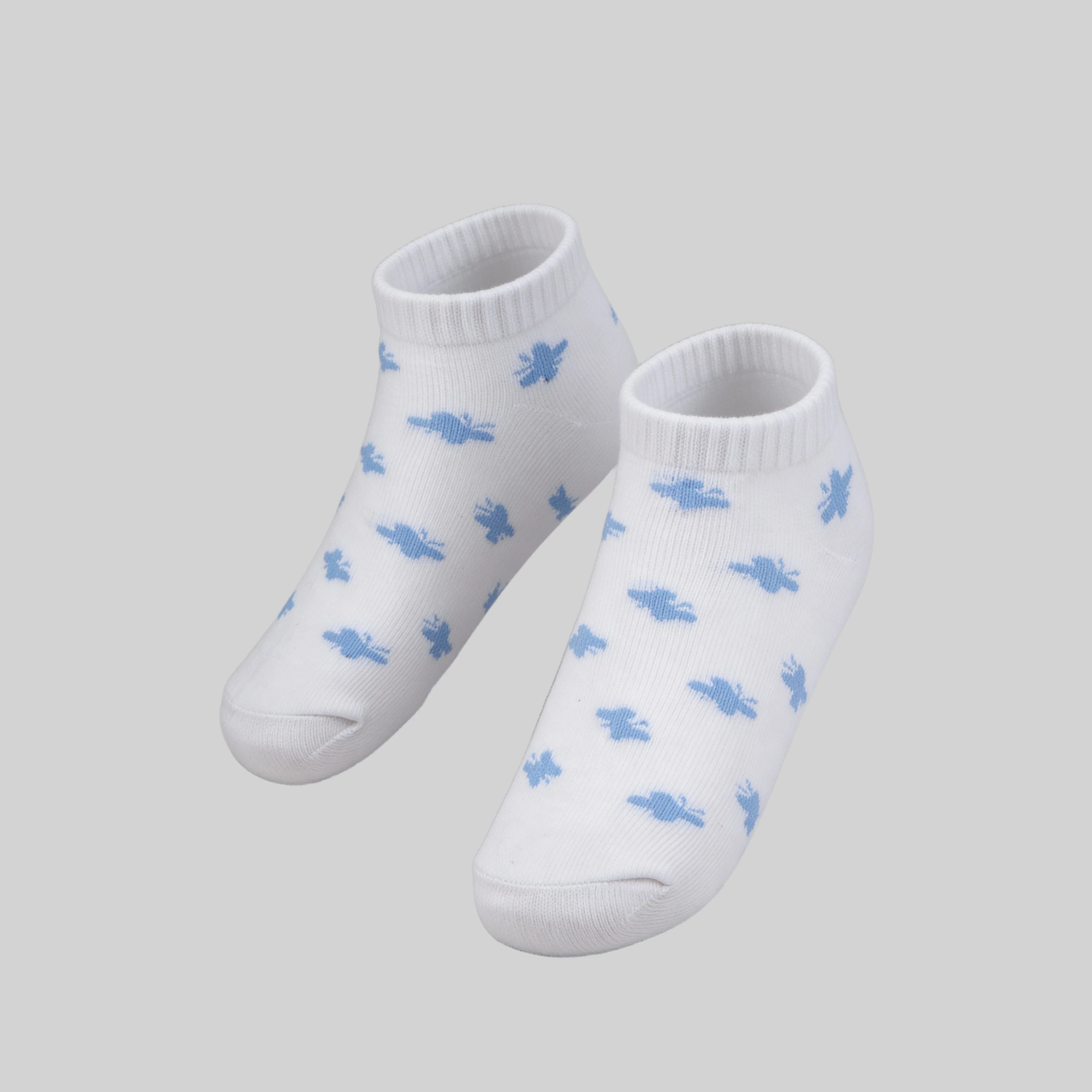 Girls Cotton Ankle Length Socks - Pack of 2 - Image 2