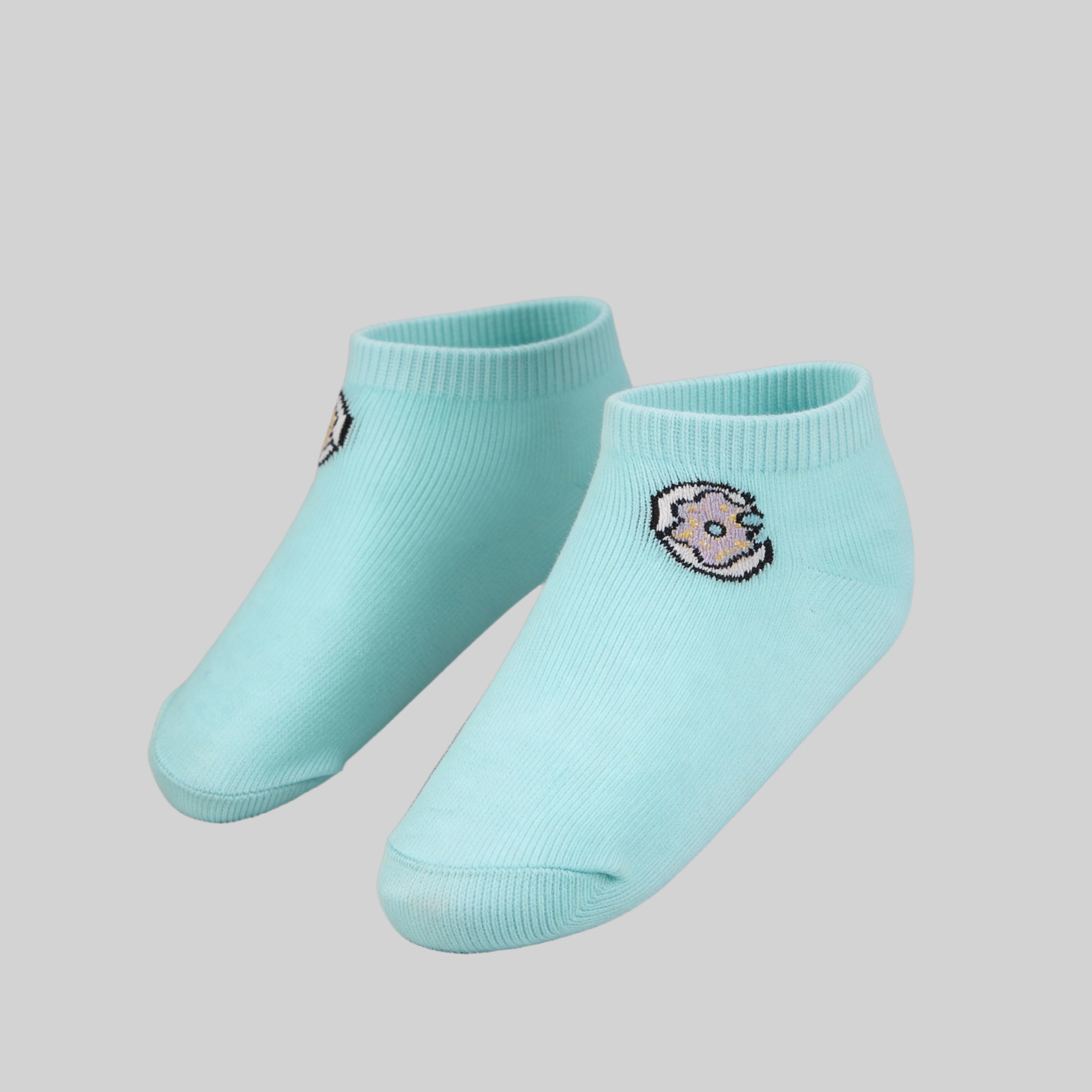 Girls Cotton Ankle Length Socks - Pack of 2 - Image 3