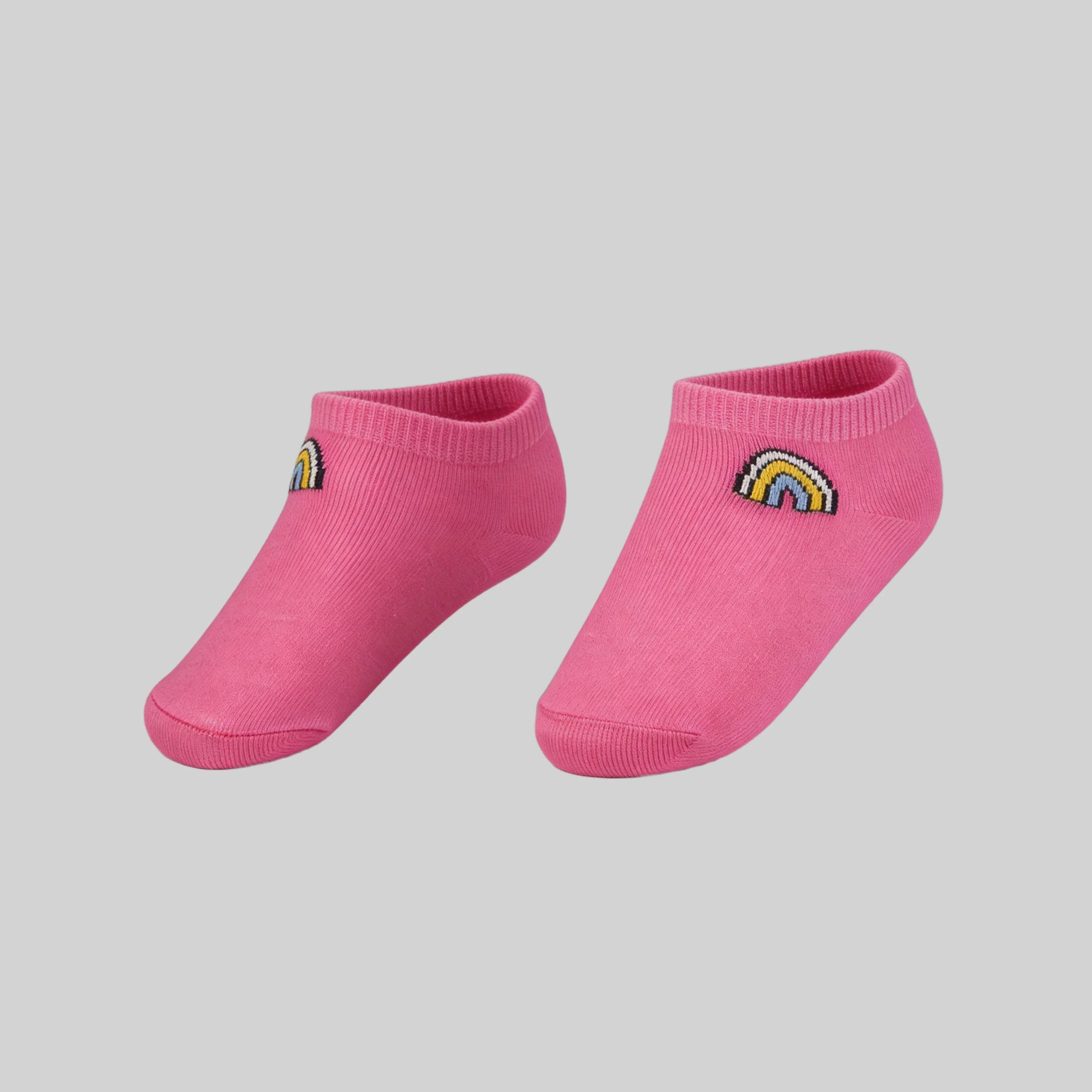 Girls Cotton Ankle Length Socks - Pack of 2 - Image 3