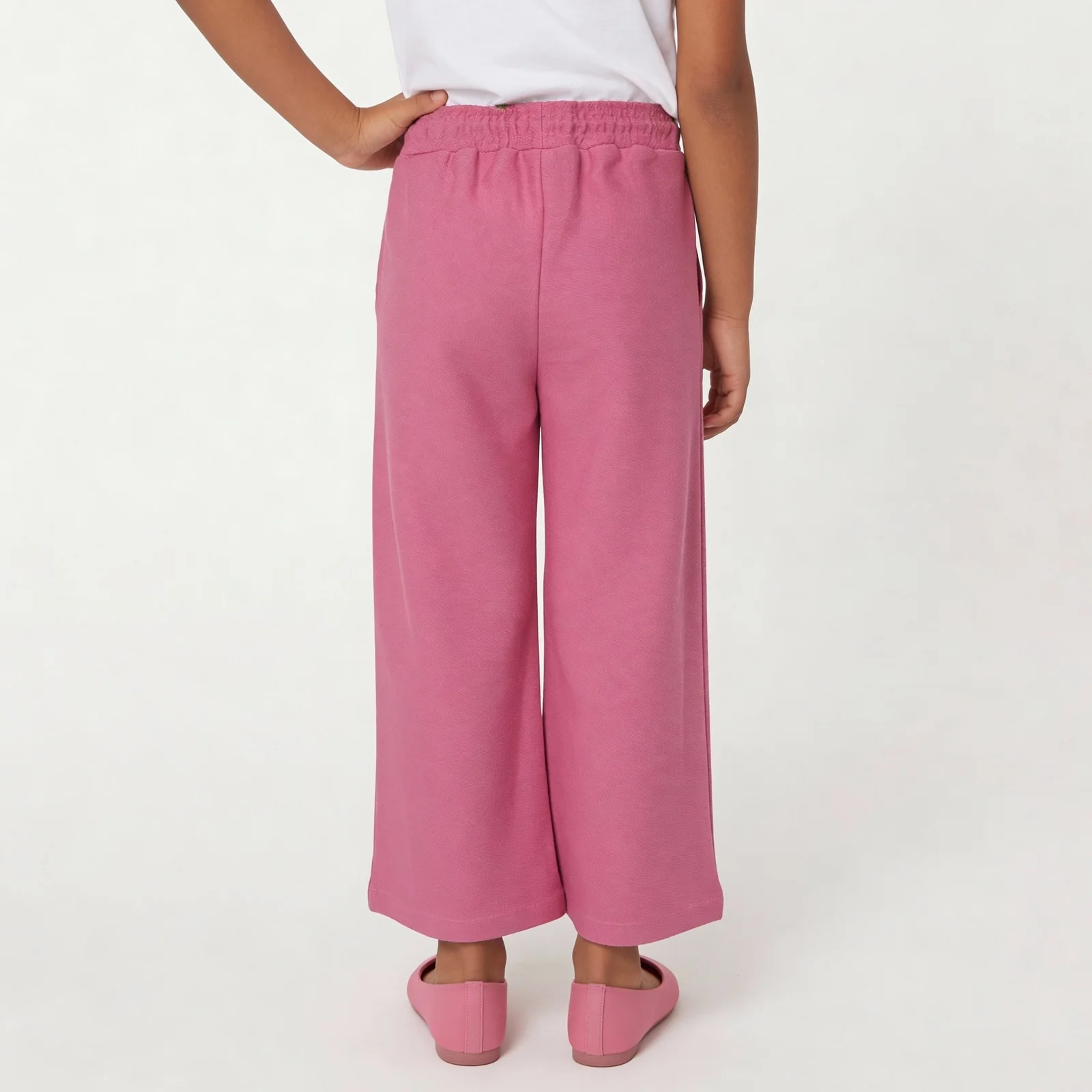 Girls Clubhouse Days Twill Knit Trackpants - Image 3