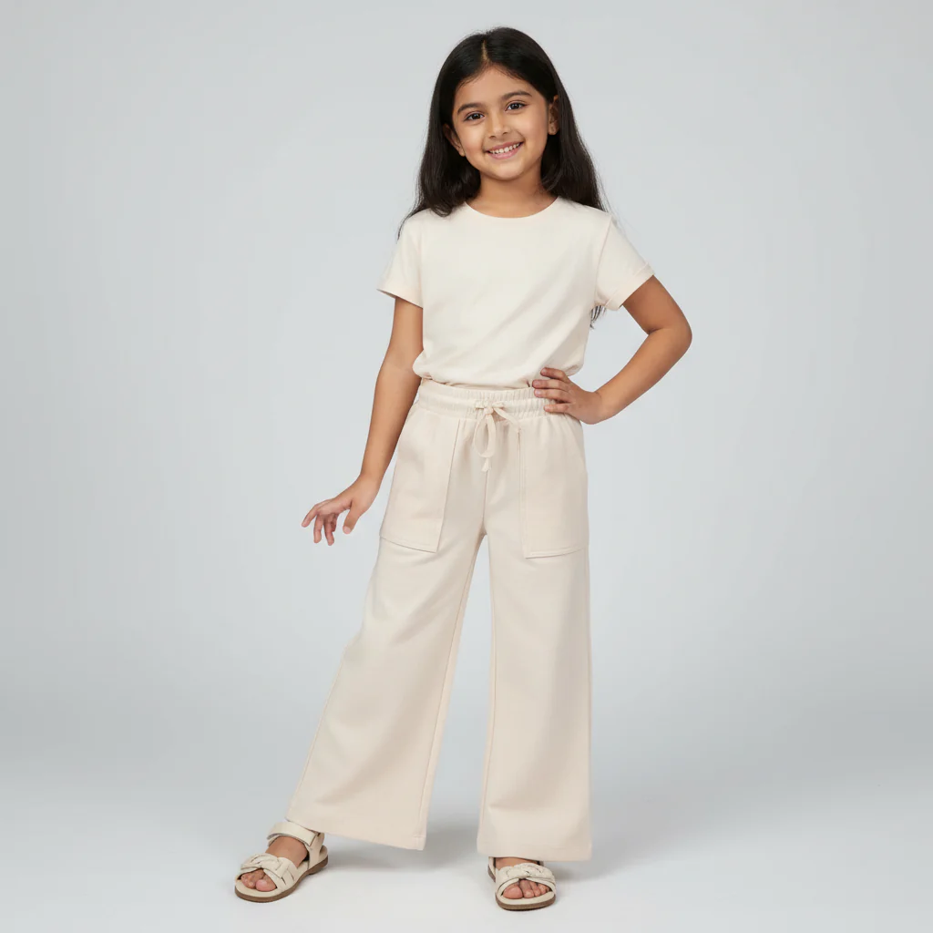 Girls Clubhouse Days Twill Knit Trackpants - Image 6