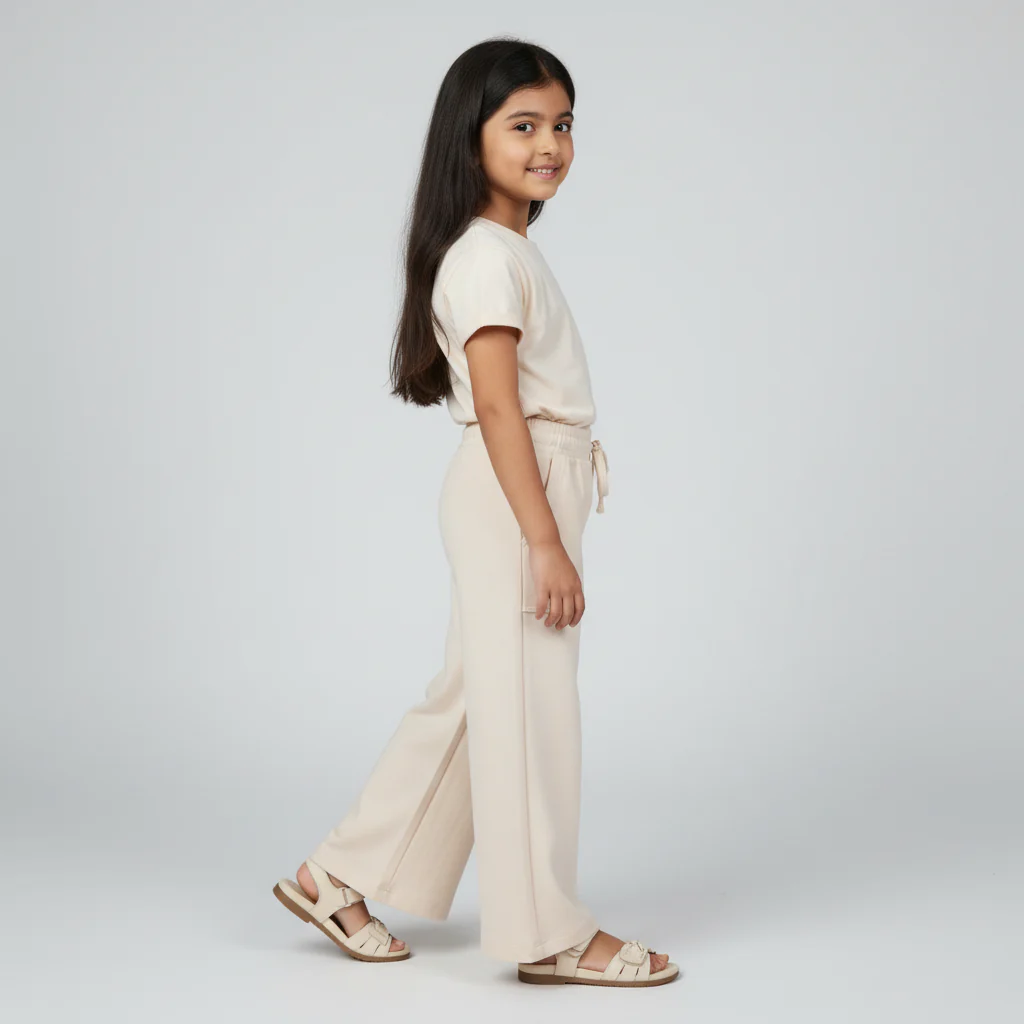 Girls Clubhouse Days Twill Knit Trackpants - Image 7
