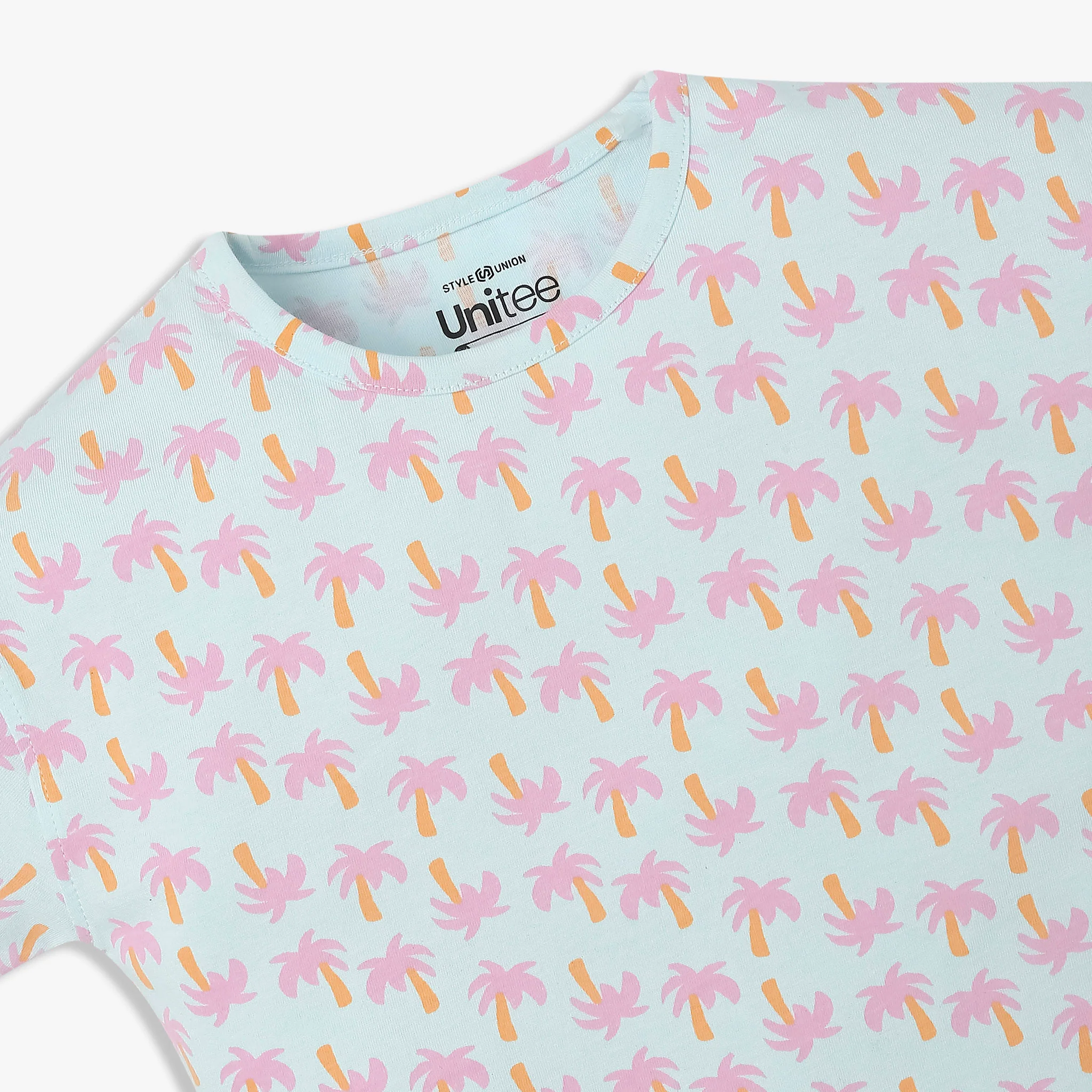 Girls Cotton Crew Neck Graphitee - Image 3