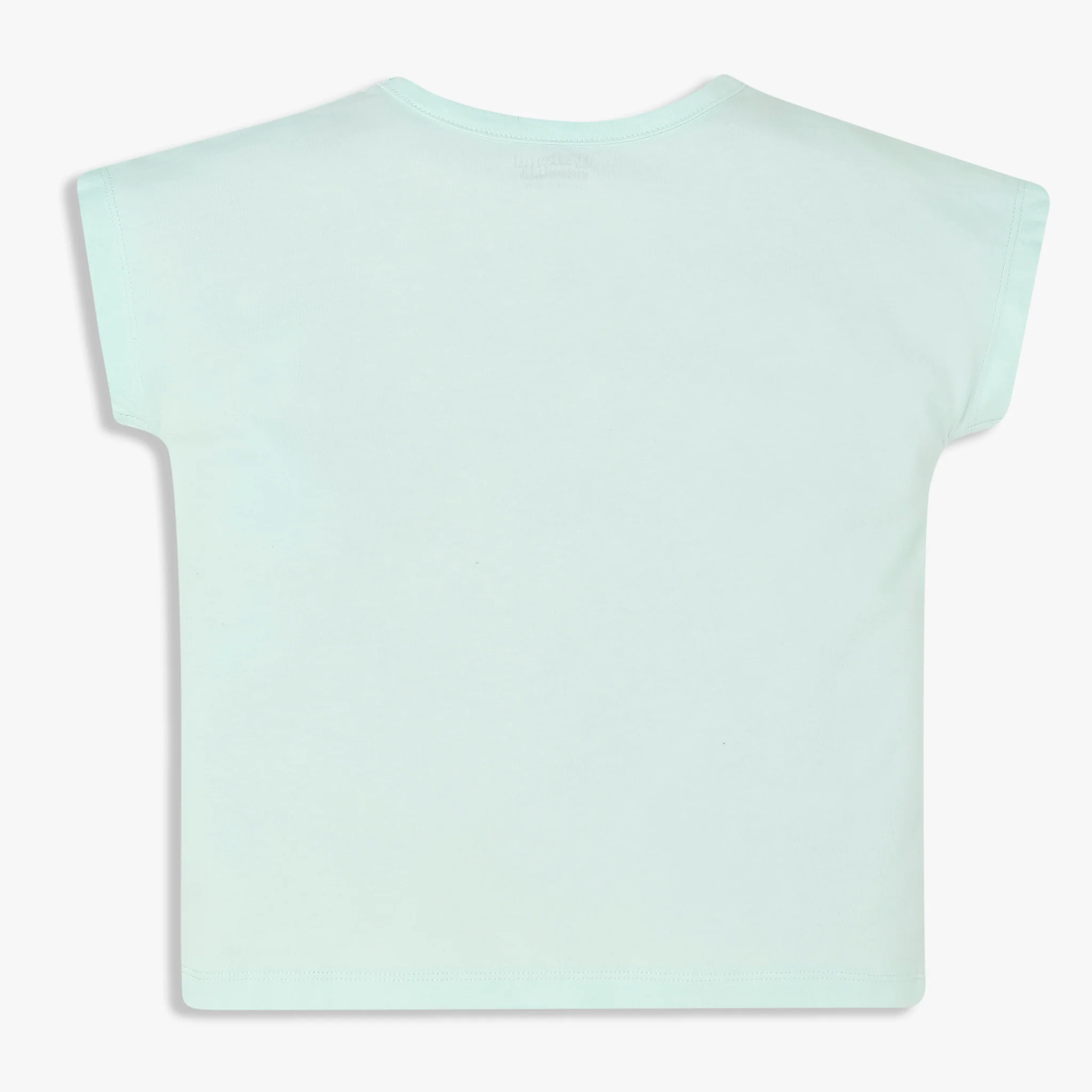 Girls Cotton Crew Neck Graphitee - Image 2