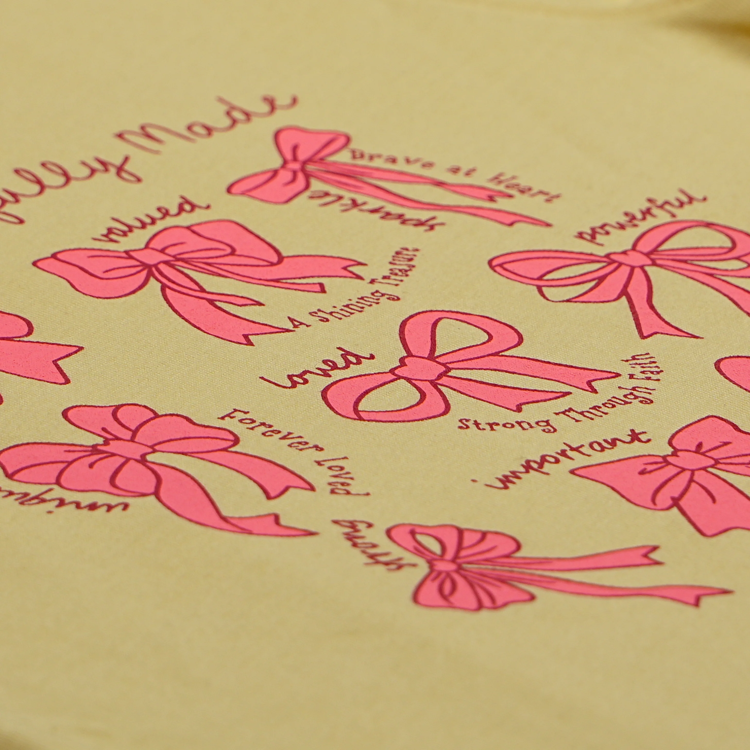Girls Cotton Crew Neck Graphitee - Image 4