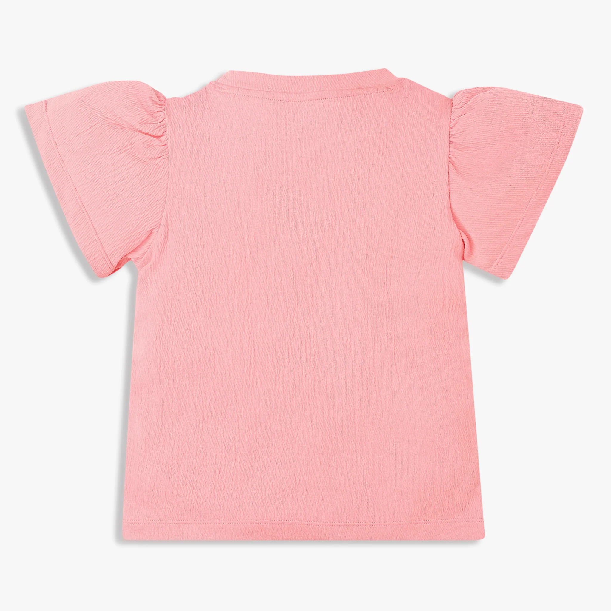Girls Cotton Crew Neck Weekend T-Shirt - Image 2