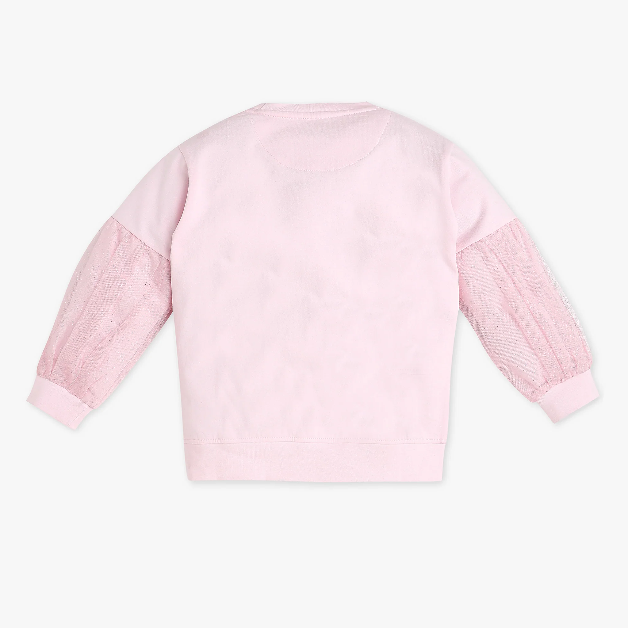 Girls Cotton Embellished Sweat Tee - Image 2