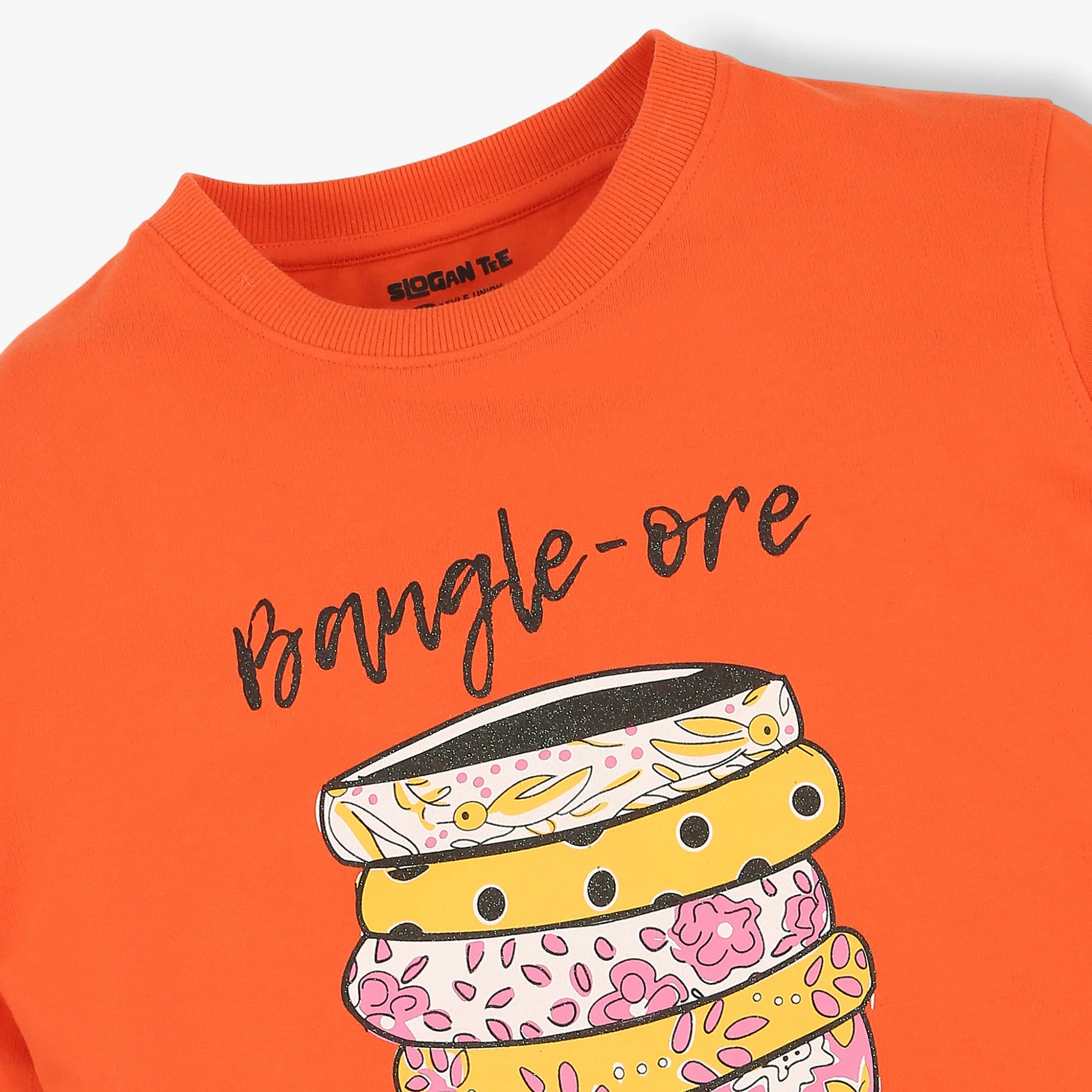 Girls Slogan Graphic Sweat Tee - Image 3