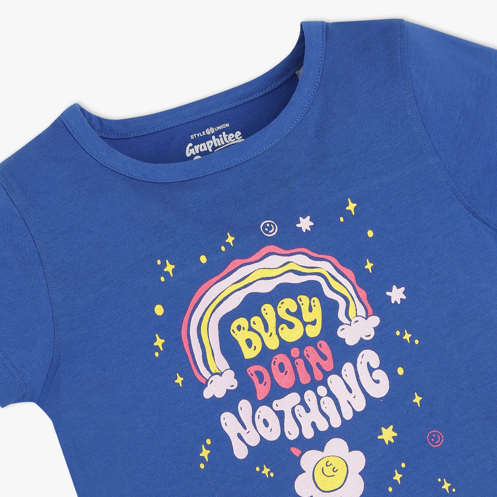 Girls Graphic Crew Neck Fun Playtime Graphic T-Shirt - Image 3