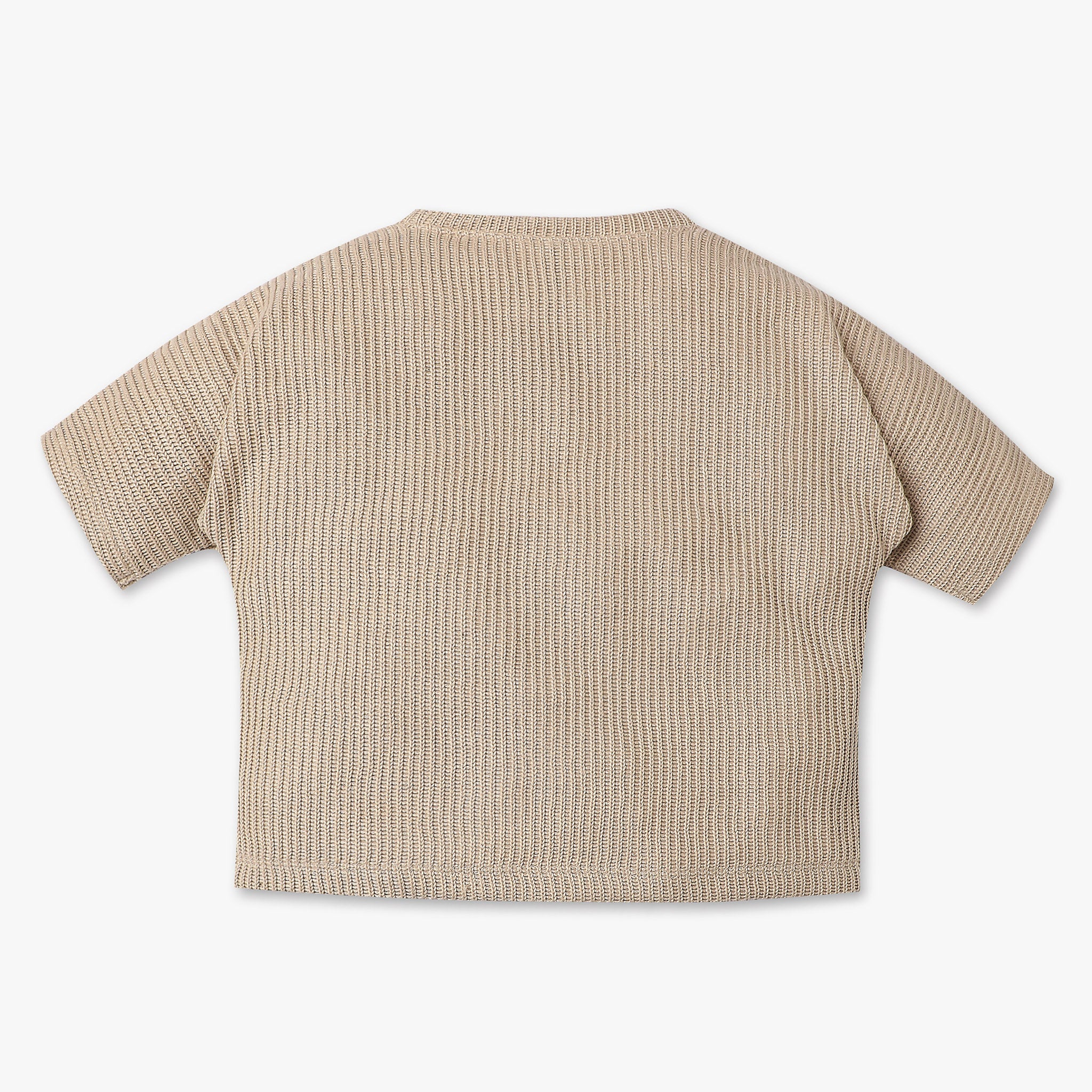 Girls Jacquard Weekend Scoop Neck Crop T-Shirt - Image 8