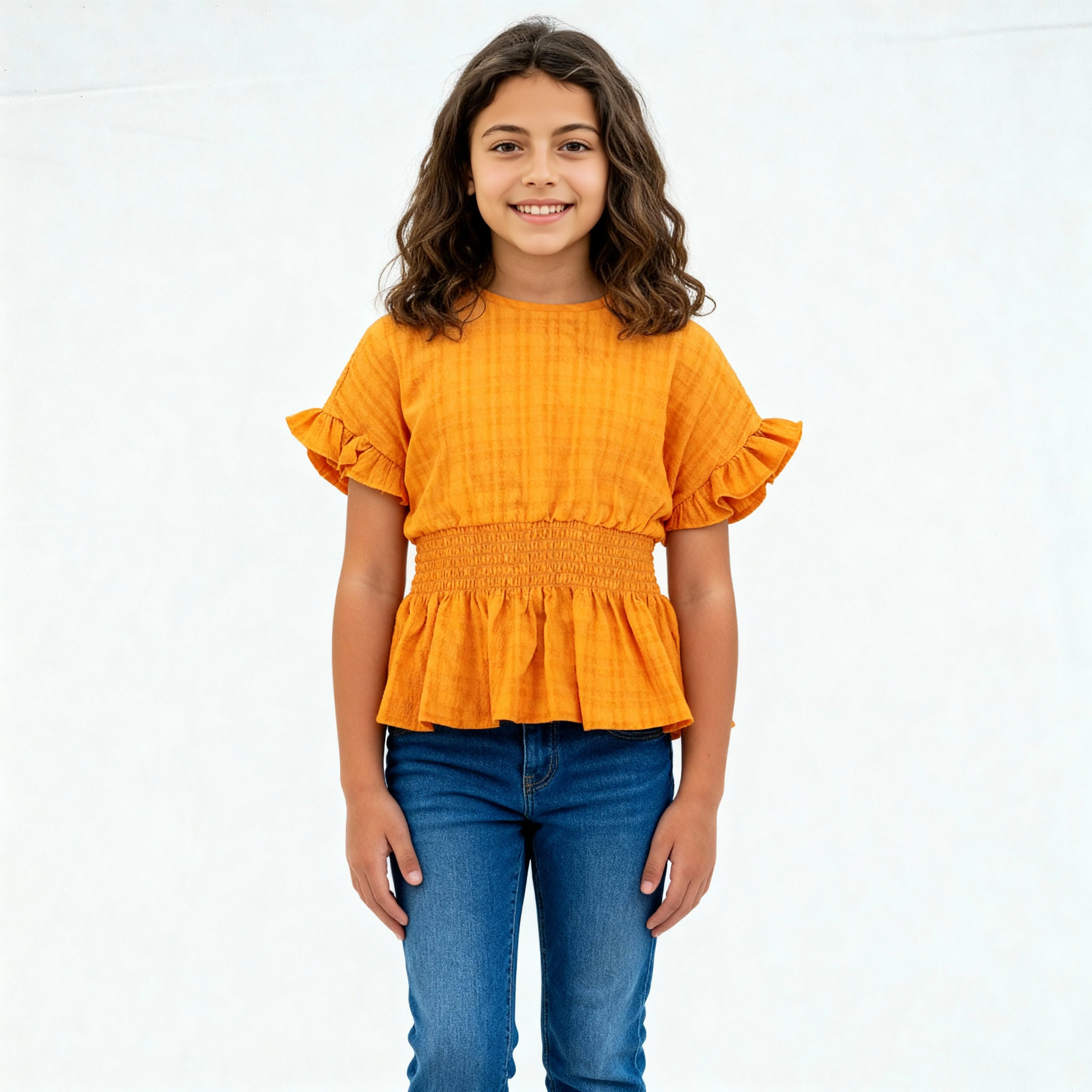 Girls Pleats Comfort Top - Image 2