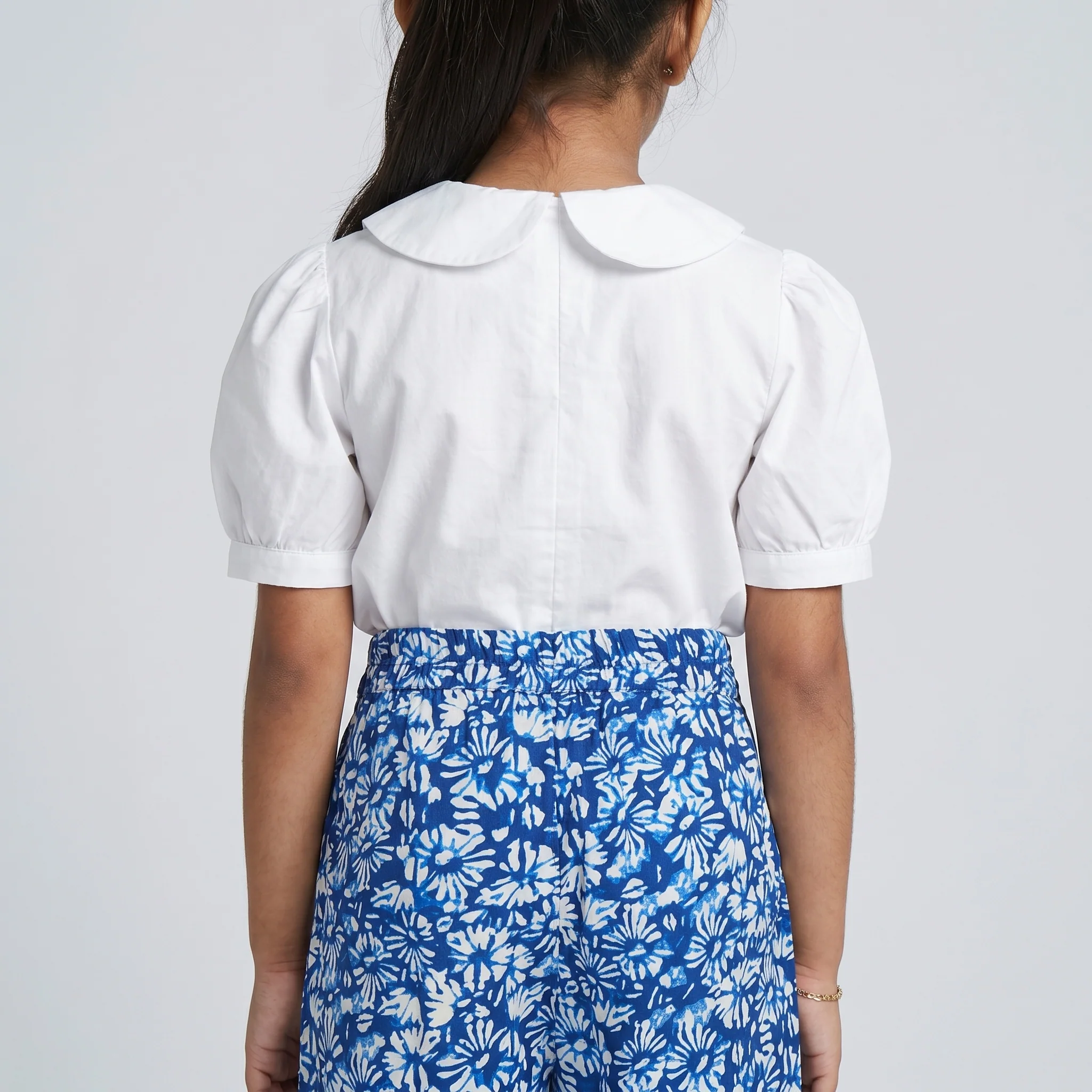 Girls Printed Wide Leg High Rise Palazzo - Image 3
