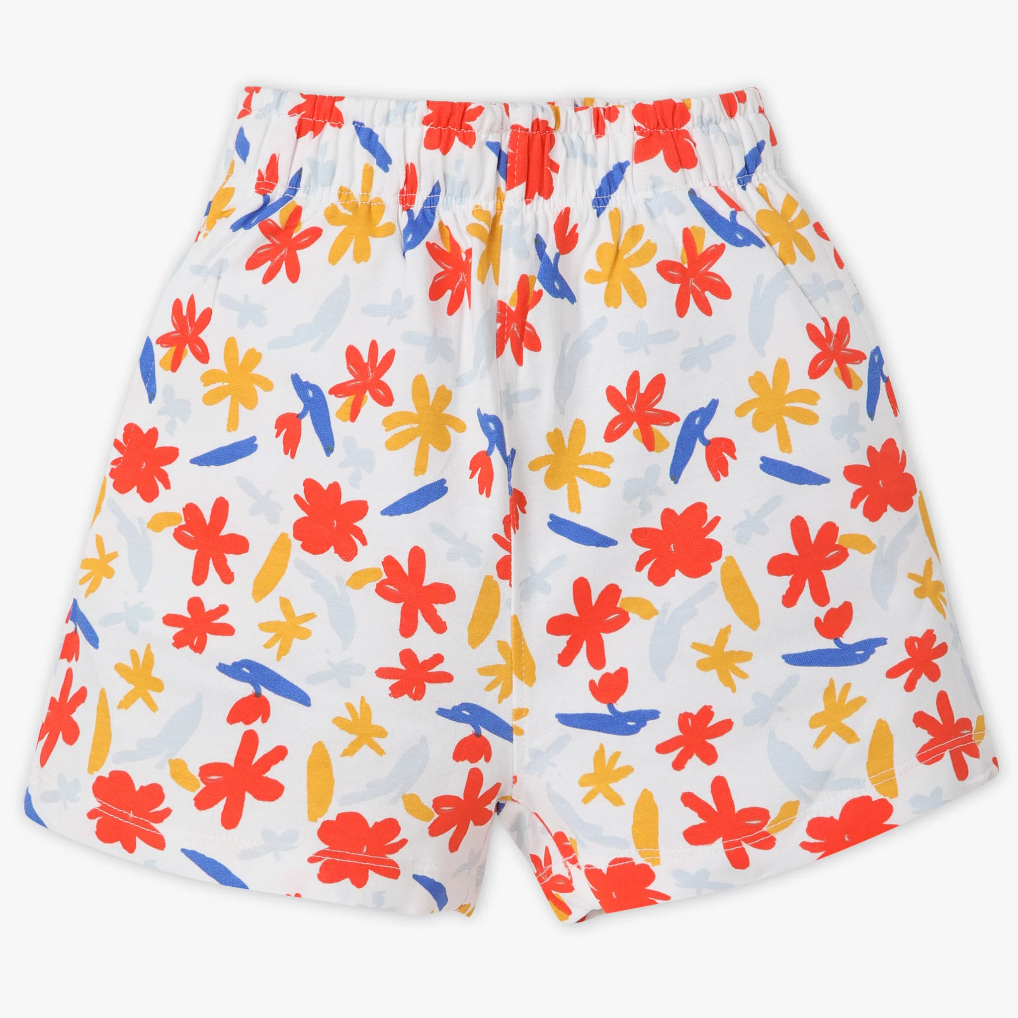 Girls All Over Print Mid Rise Shorts