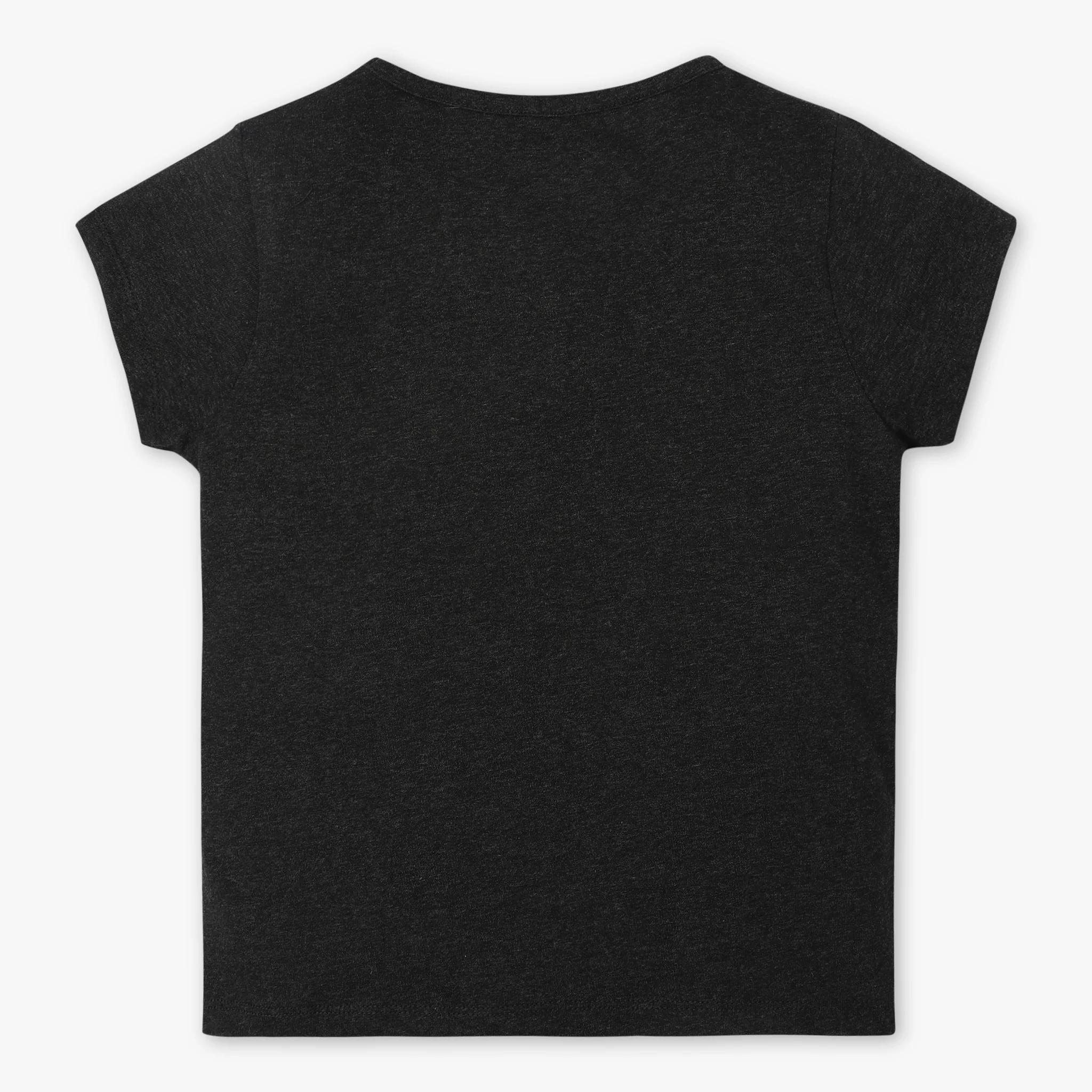 Girls Crew Neck Graphic Fun Playtime Basic T-Shirt - Image 2
